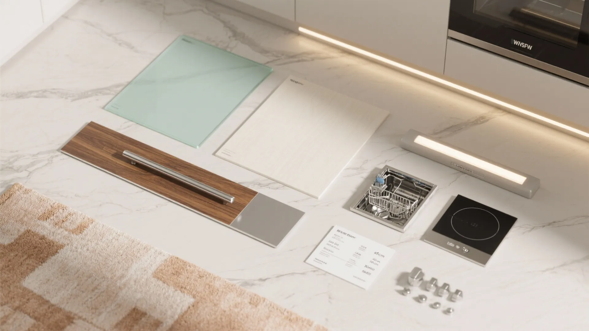 Smart vertical storage and slim appliances