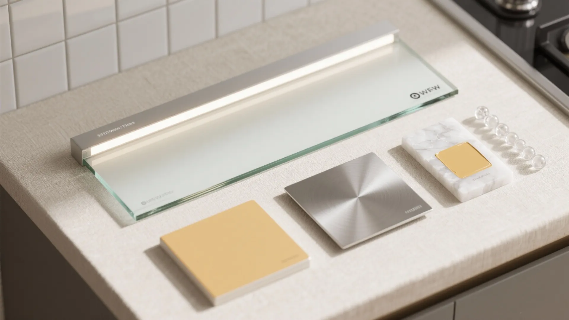 The Airy Magic of a Glass Backsplash