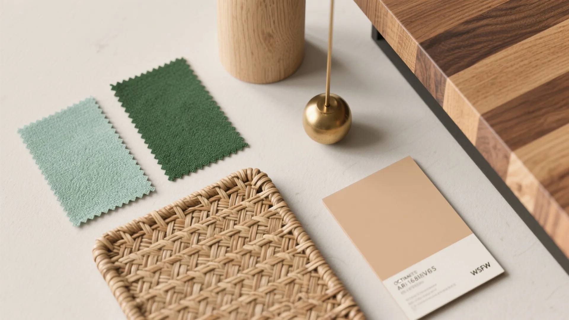 4. Coordinate green chairs with natural textures