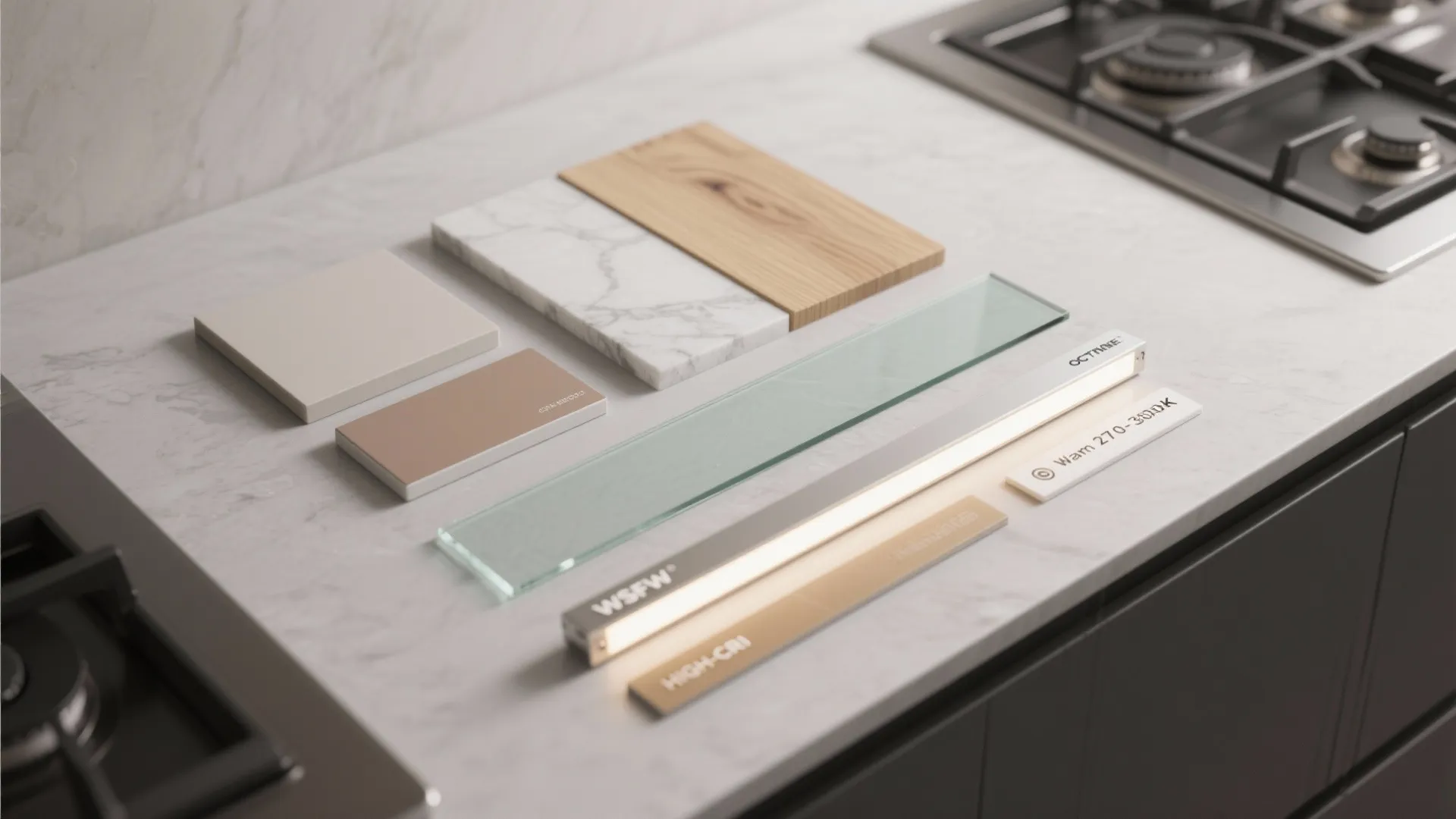 Integrated lighting for layered drama