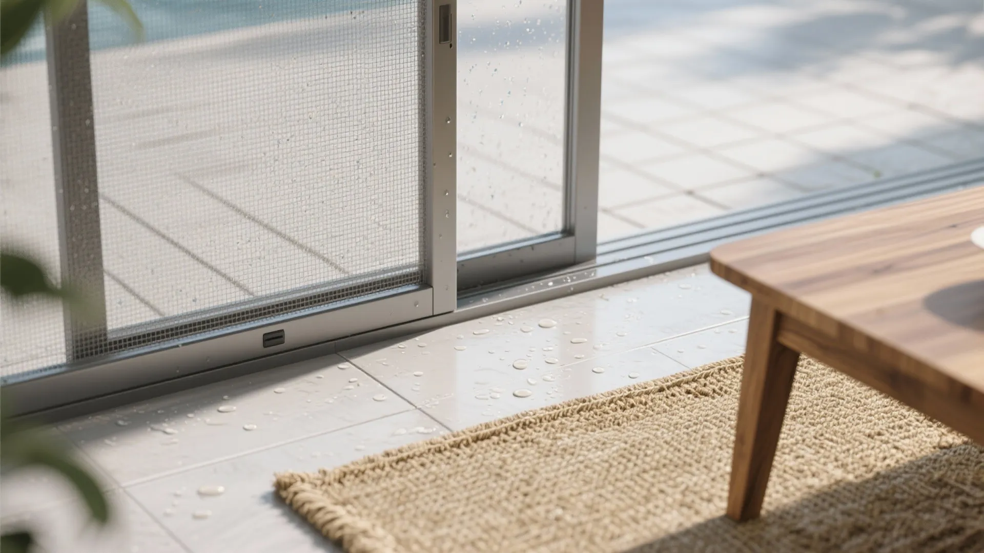 Indoor‑Outdoor Materials + Bug‑Smart Screening