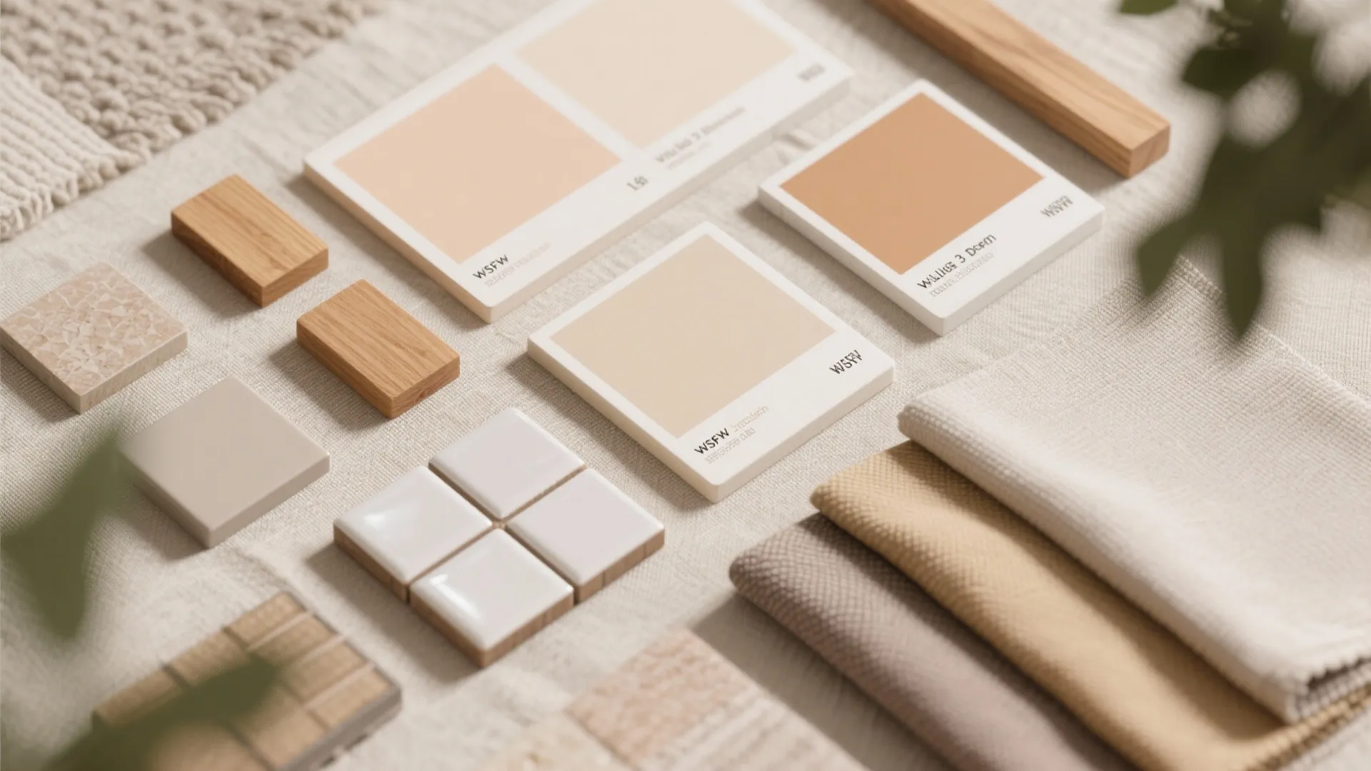 5. Smart color and material choices