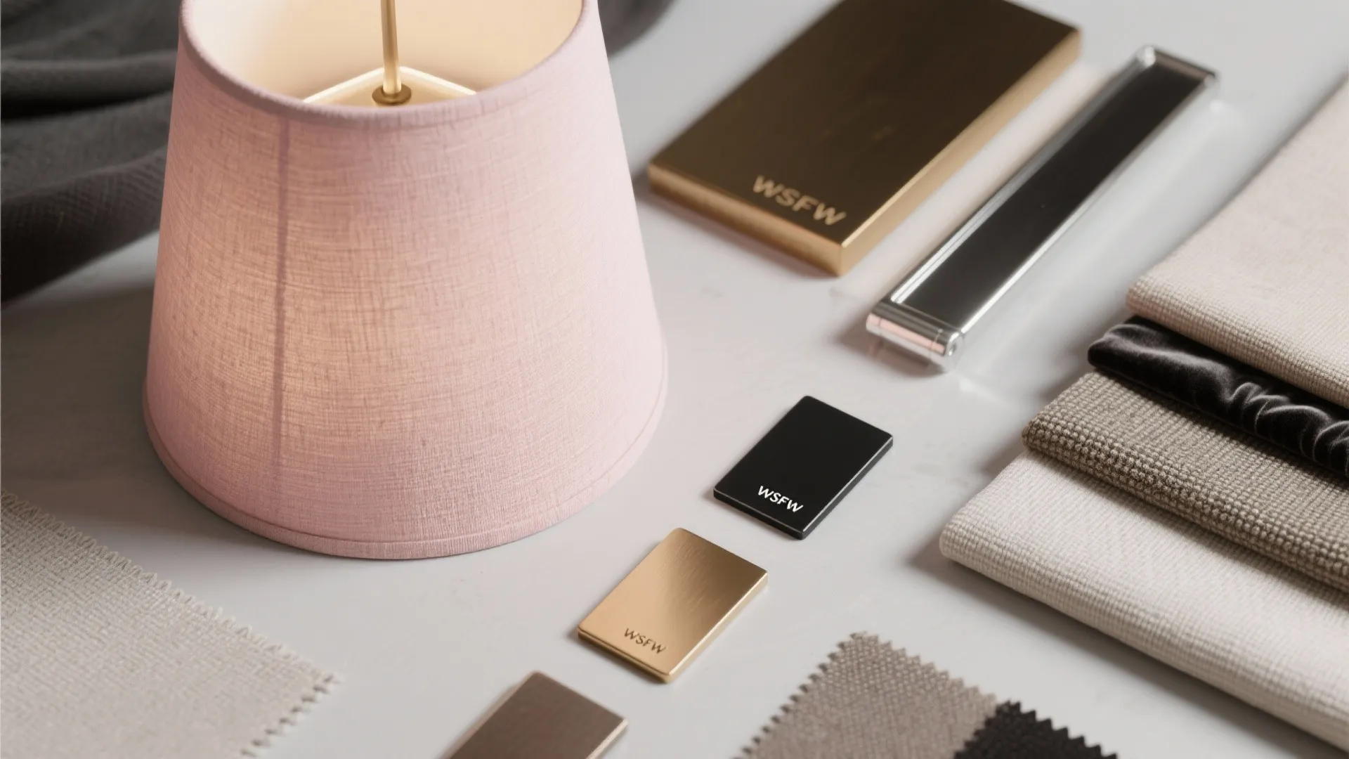 3. Mix Metals and Textiles for Contrast