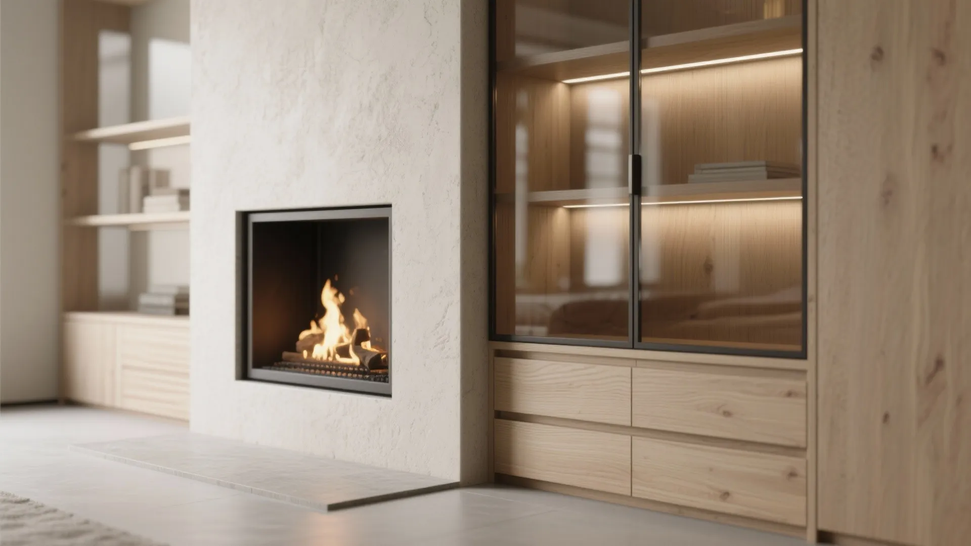 5. Embrace lighter materials and reflective surfaces (see a real-life 3D render example)