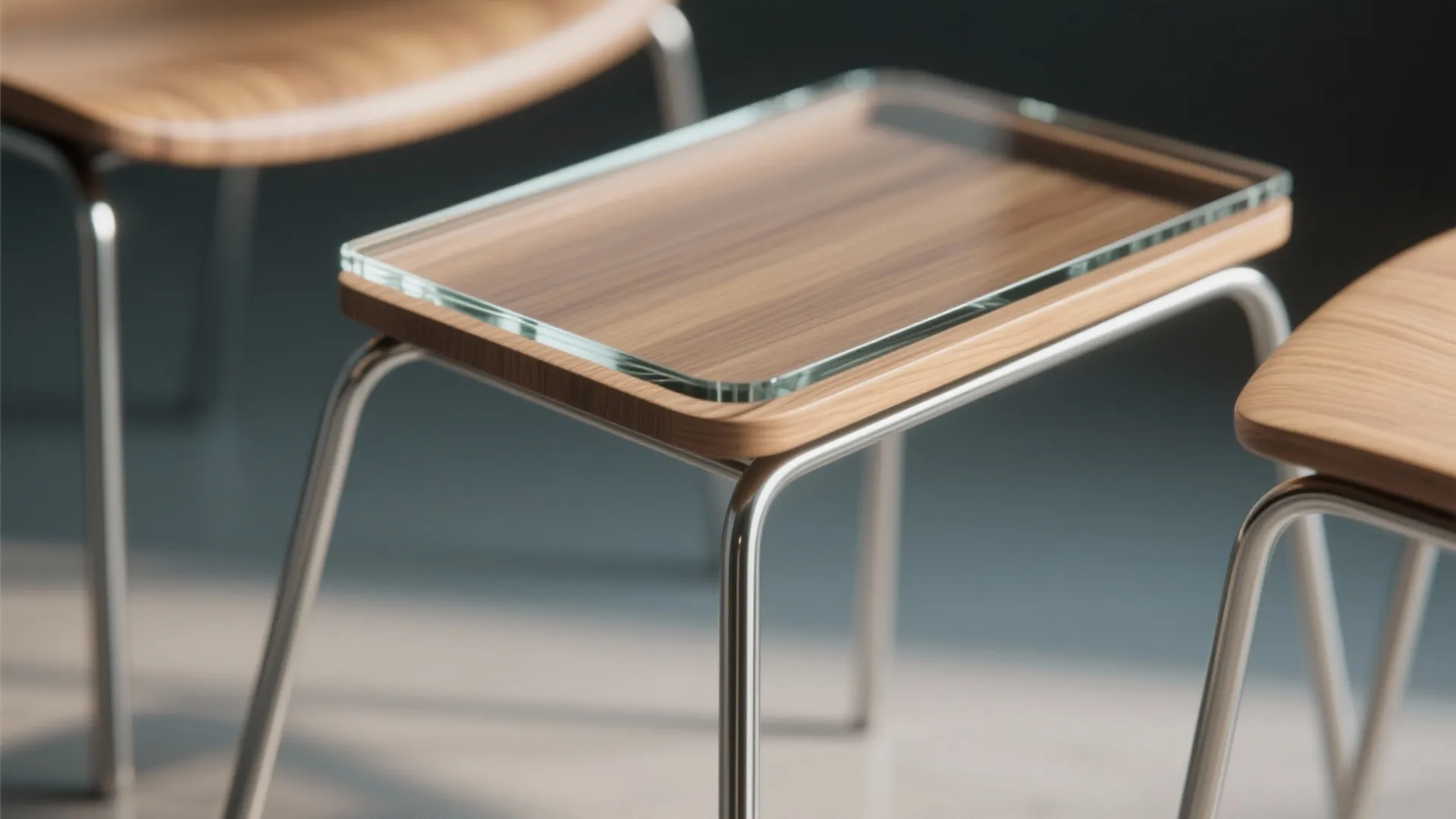 4. Mix materials and scale for a lighter feel