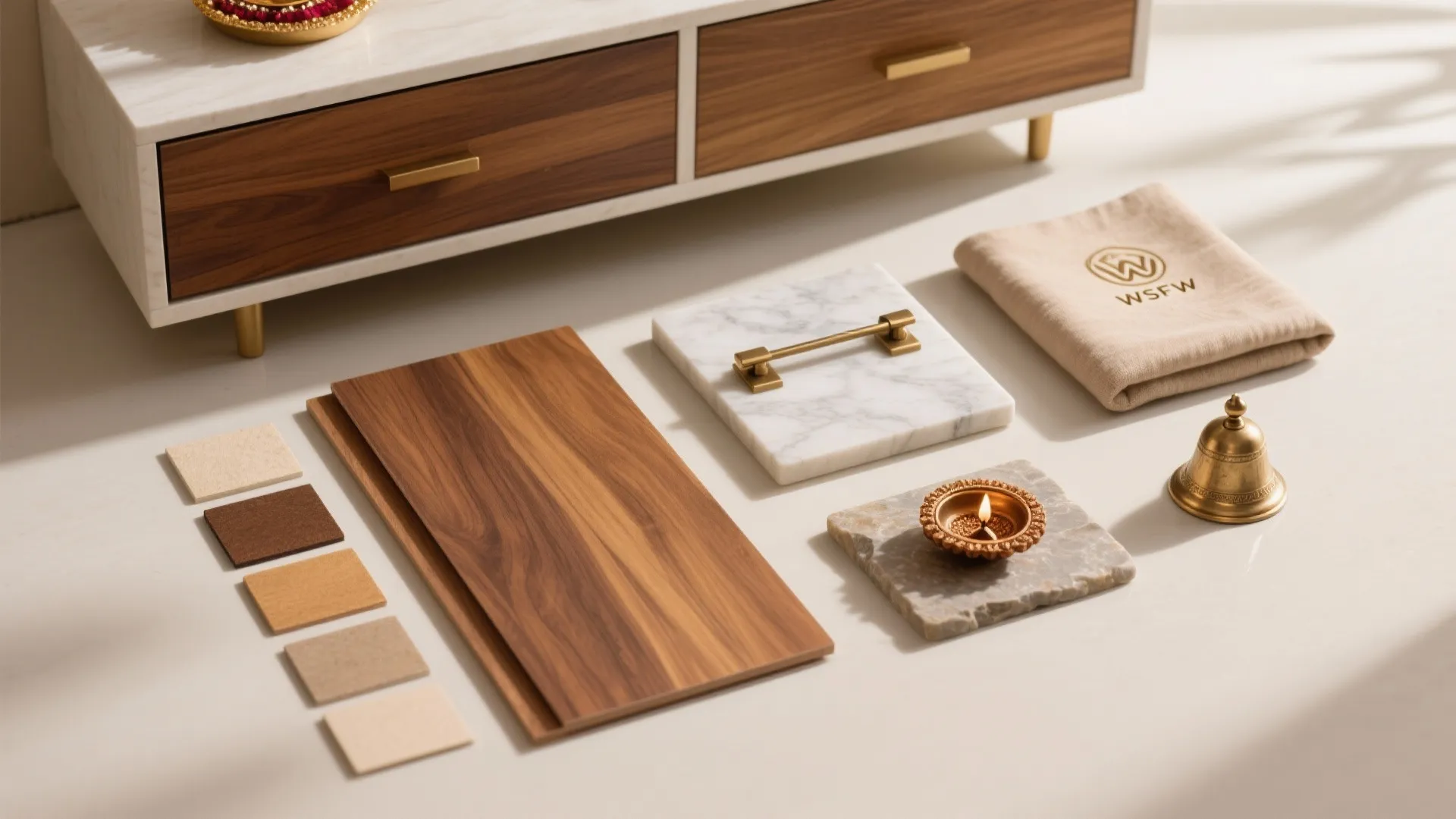 Natural materials and mindful storage