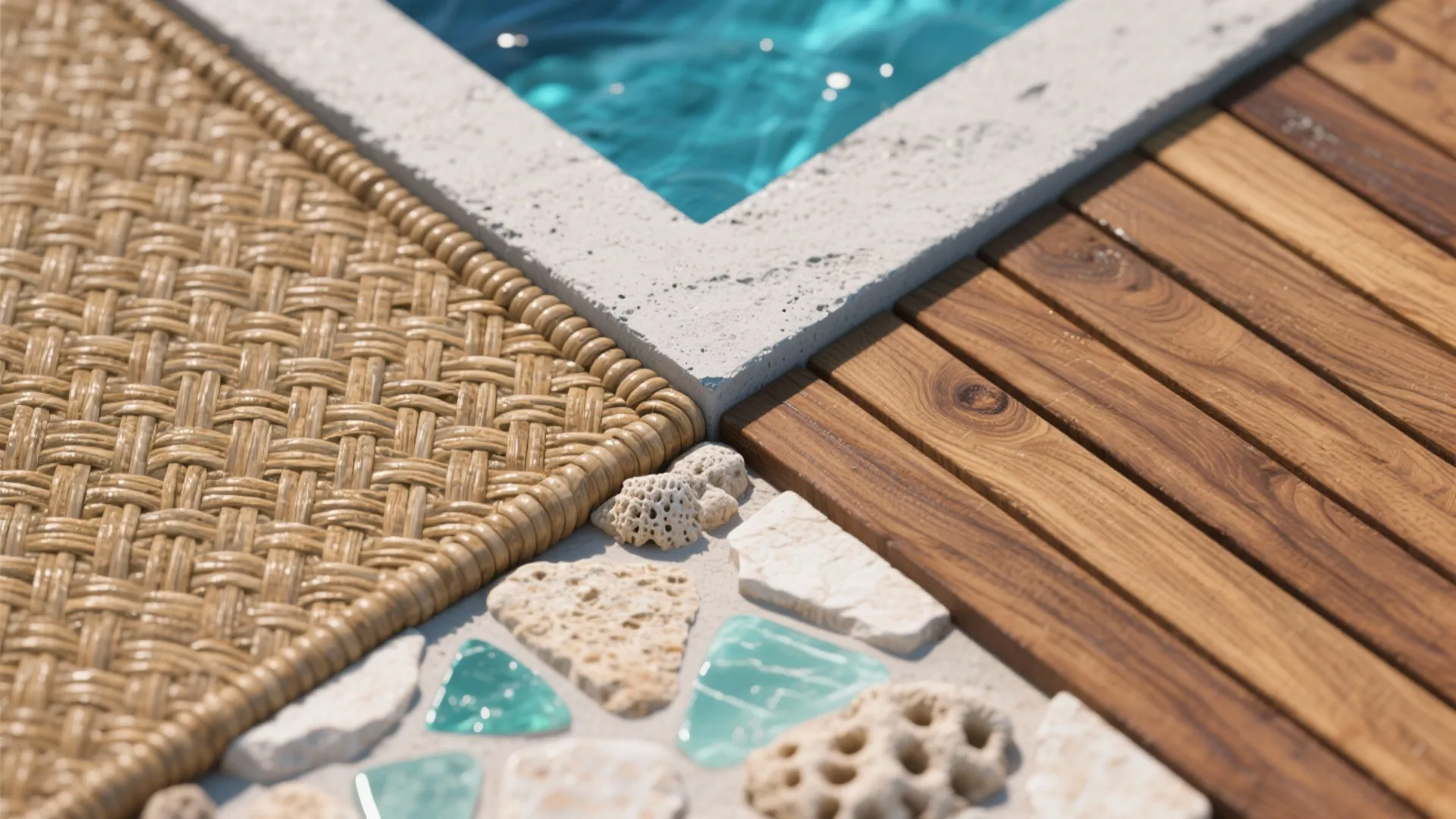 5. Local materials and subtle tropical palette