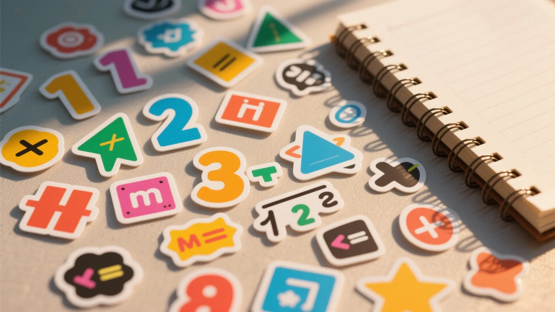 Tip 6: Math-Themed Stickers