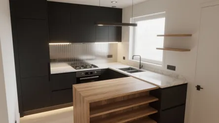 Matt Black Kitchen Cabinets: 5 Small-Space Ideas