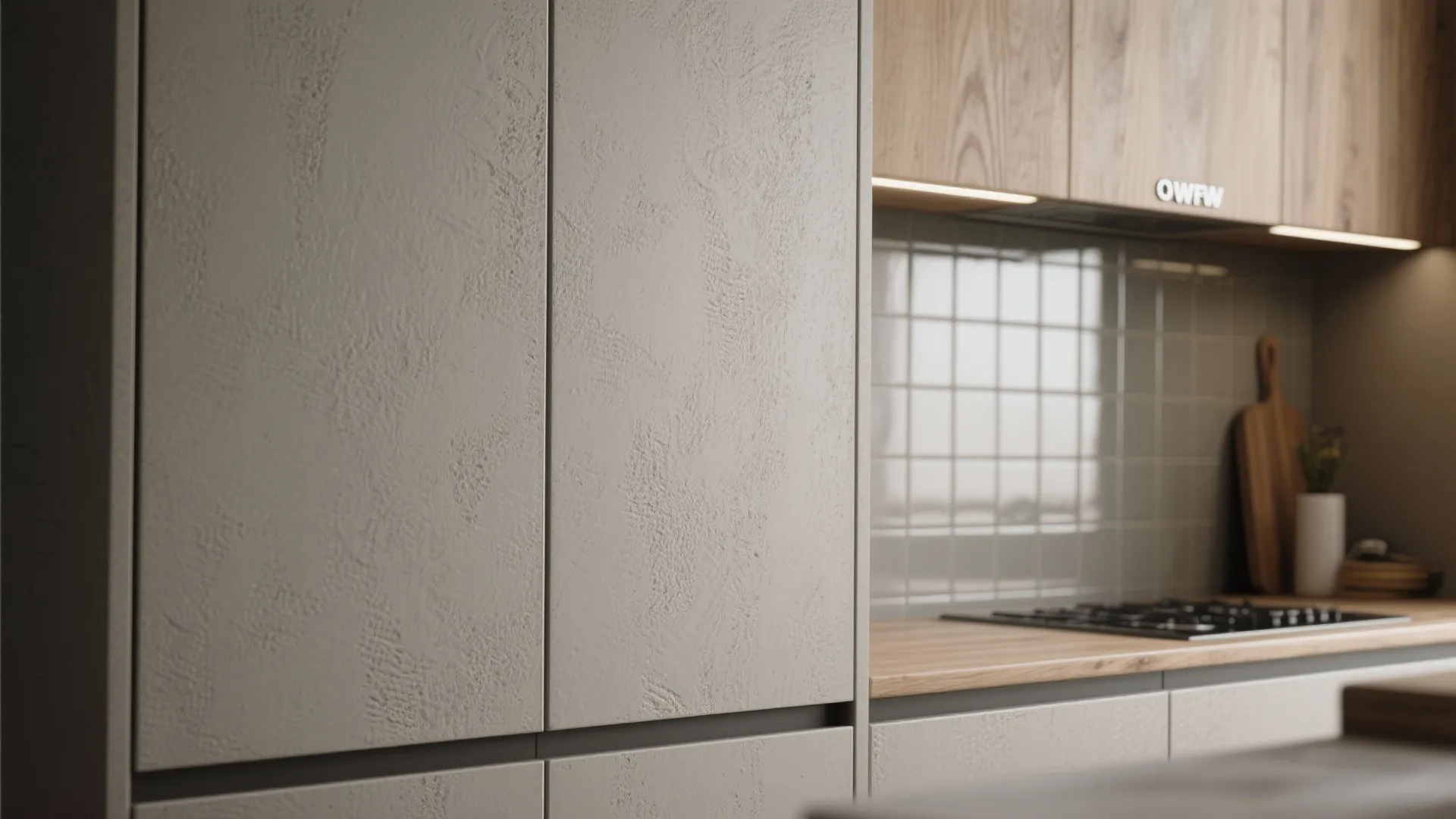 5. Light, reflective finishes — but with texture