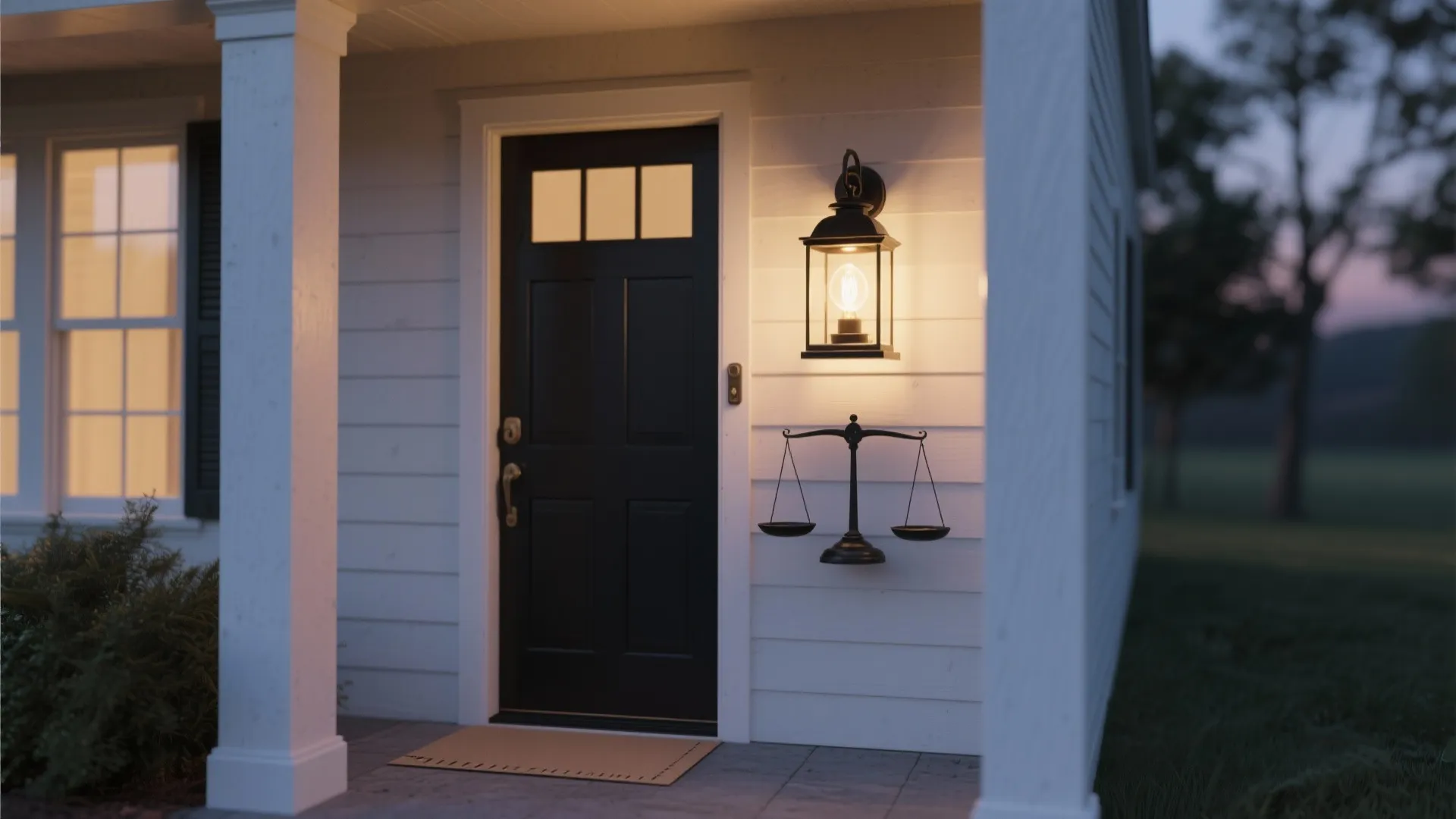 2. Classic Barn Lantern in Matte Black