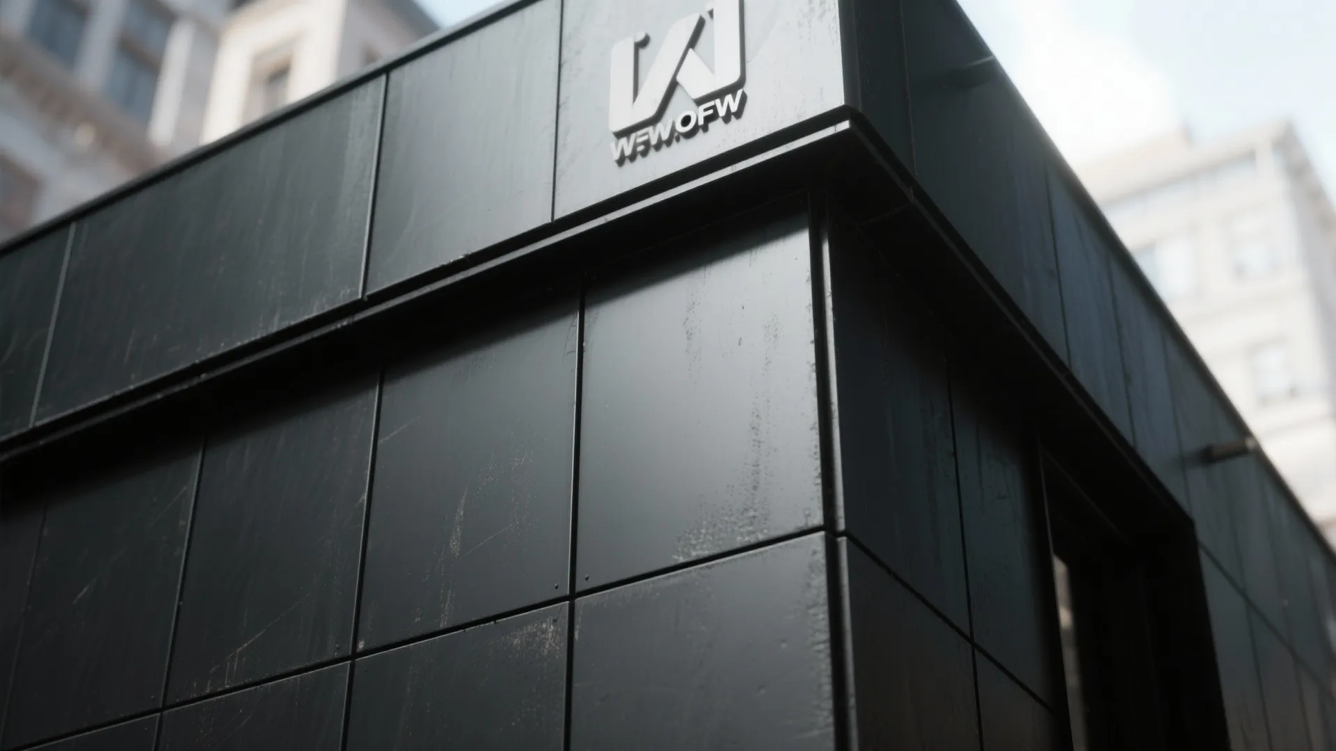 1. Matte black armored look