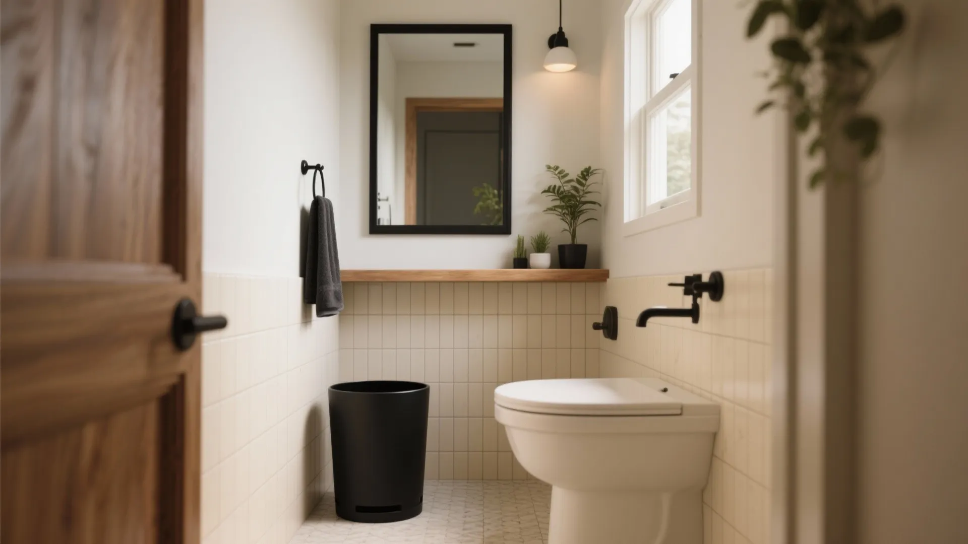 5 Small-Space Ideas for a Black Wastebasket in Bathroom: Practical and stylish small-bathroom ideas using a black wastebasket — from storage hacks to visual anchors