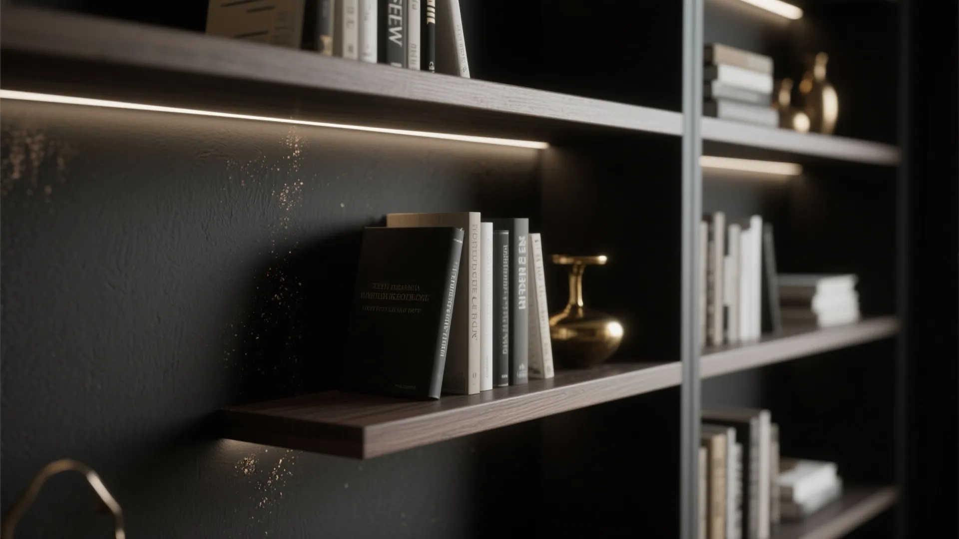 5. Soft Matte Blacks and Charcoals as a Backdrop