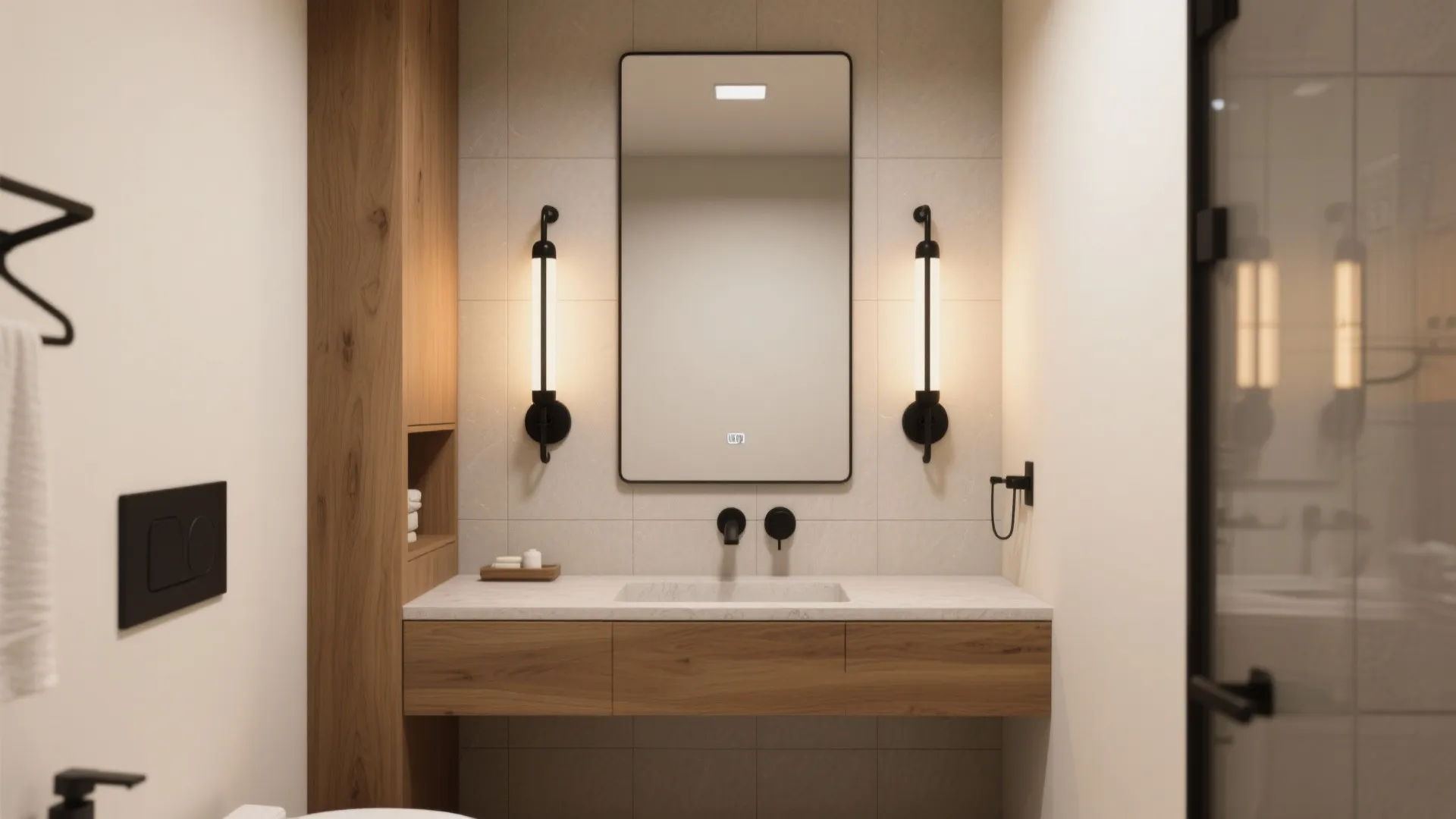 5 Bold Ideas for Bathroom Black Light Fixtures: Creative small-space solutions and tips from a 10+ year interior designer for using black light fixtures in bathrooms