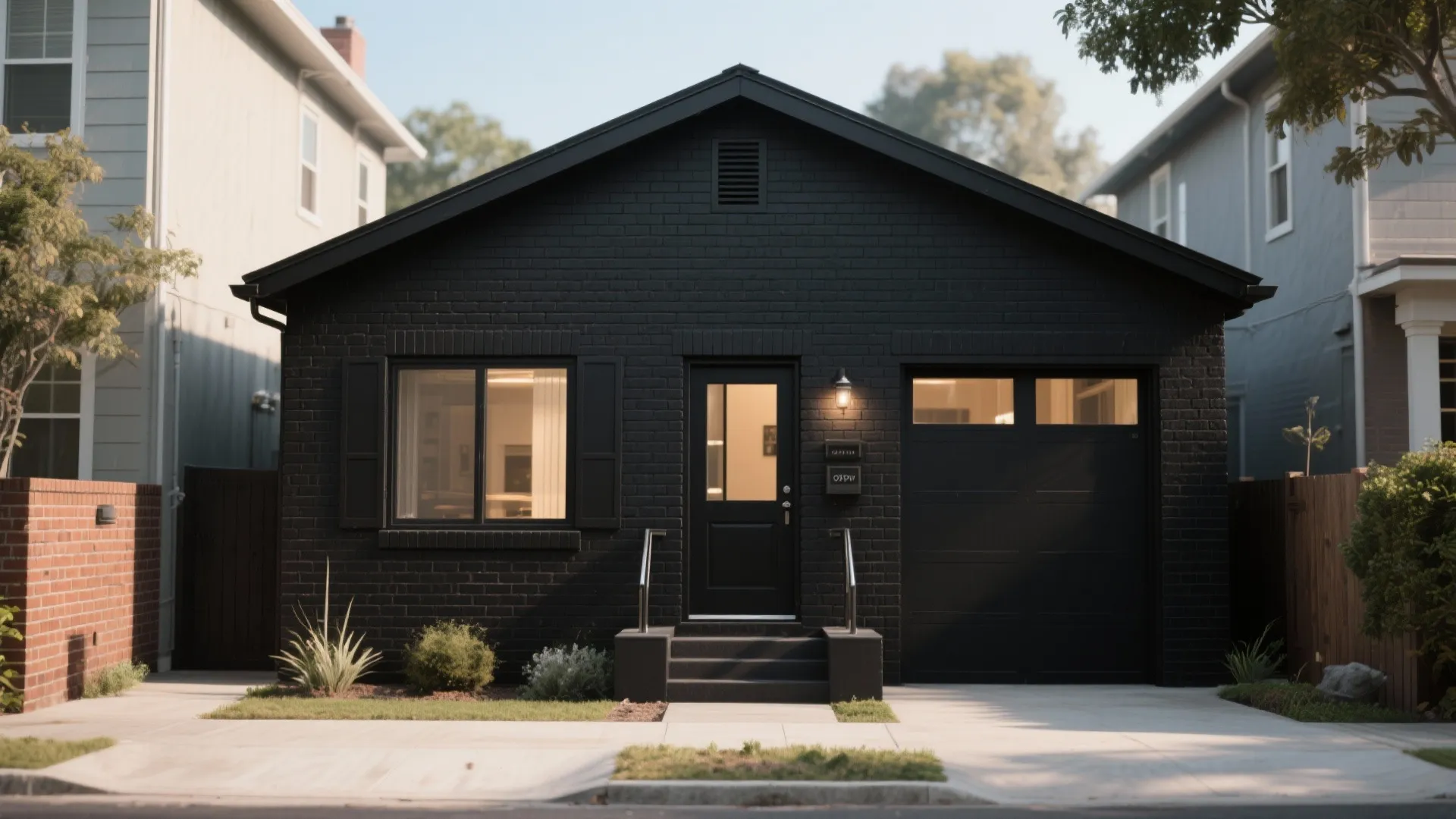 3. Dramatic matte black or deep charcoal