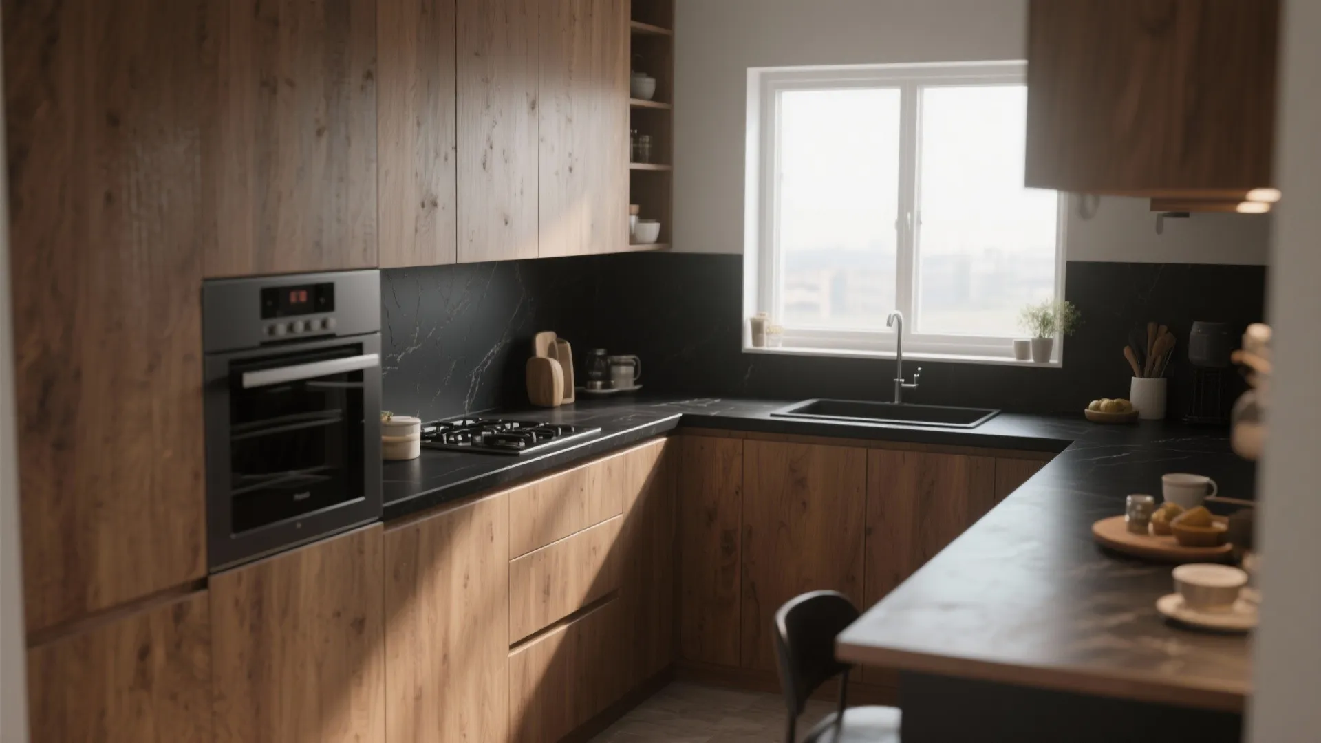 2. Matte Black for Modern Drama