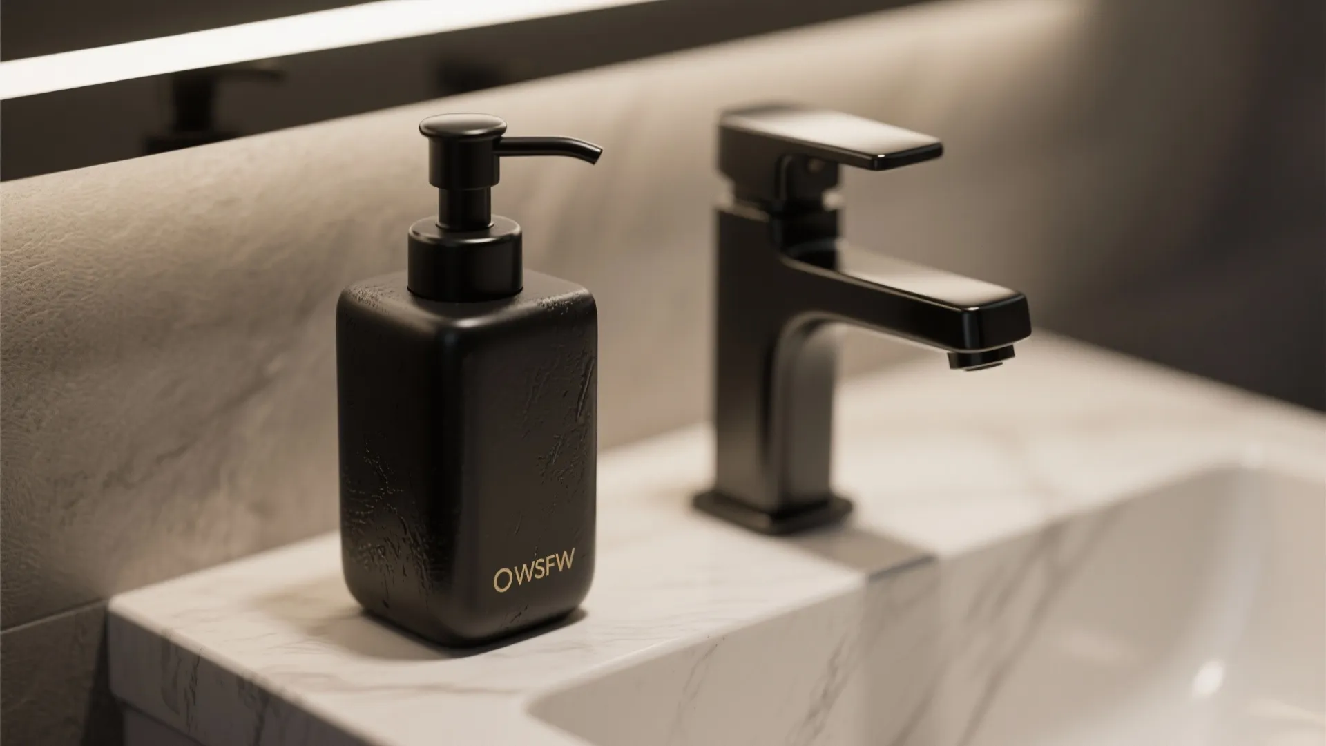 1. Go matte black for modern cohesion