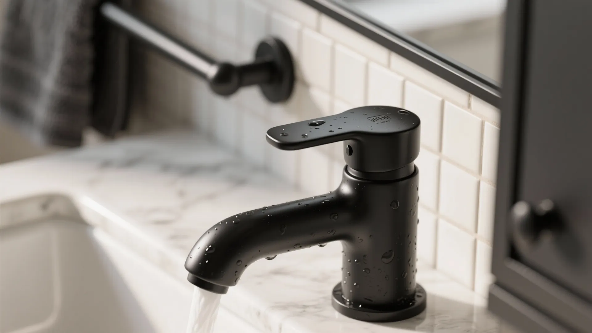 1. Matte Black Fixtures and Hardware