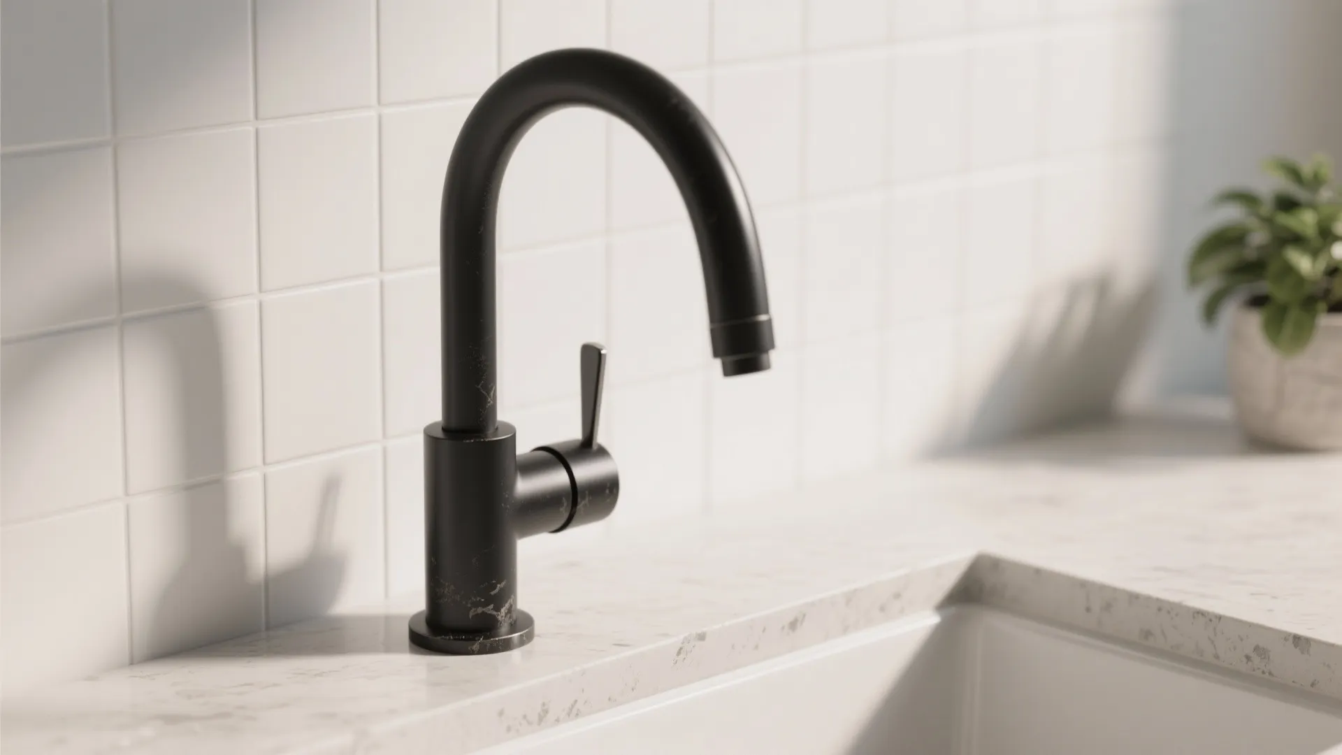 Matte Black for High Contrast