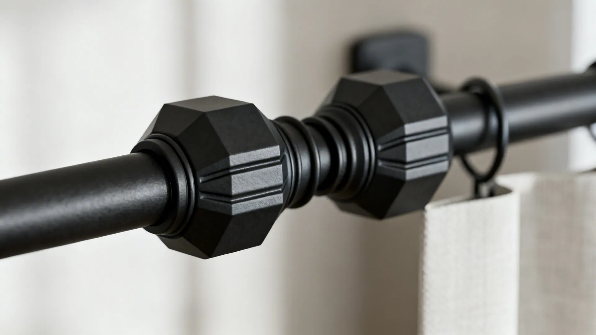 2. Decorative finials for a touch of personality