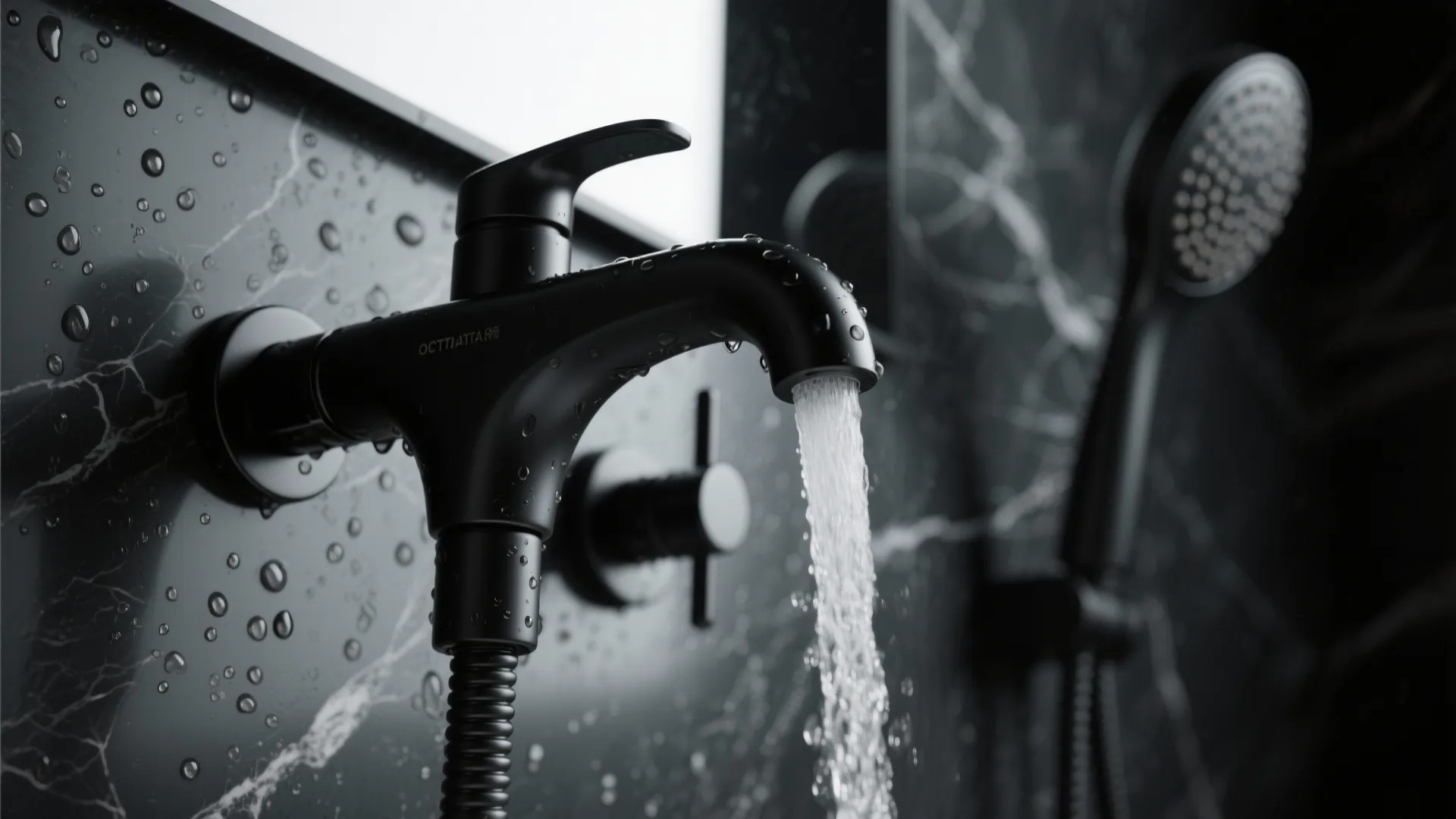 2. Matte Black Fixtures