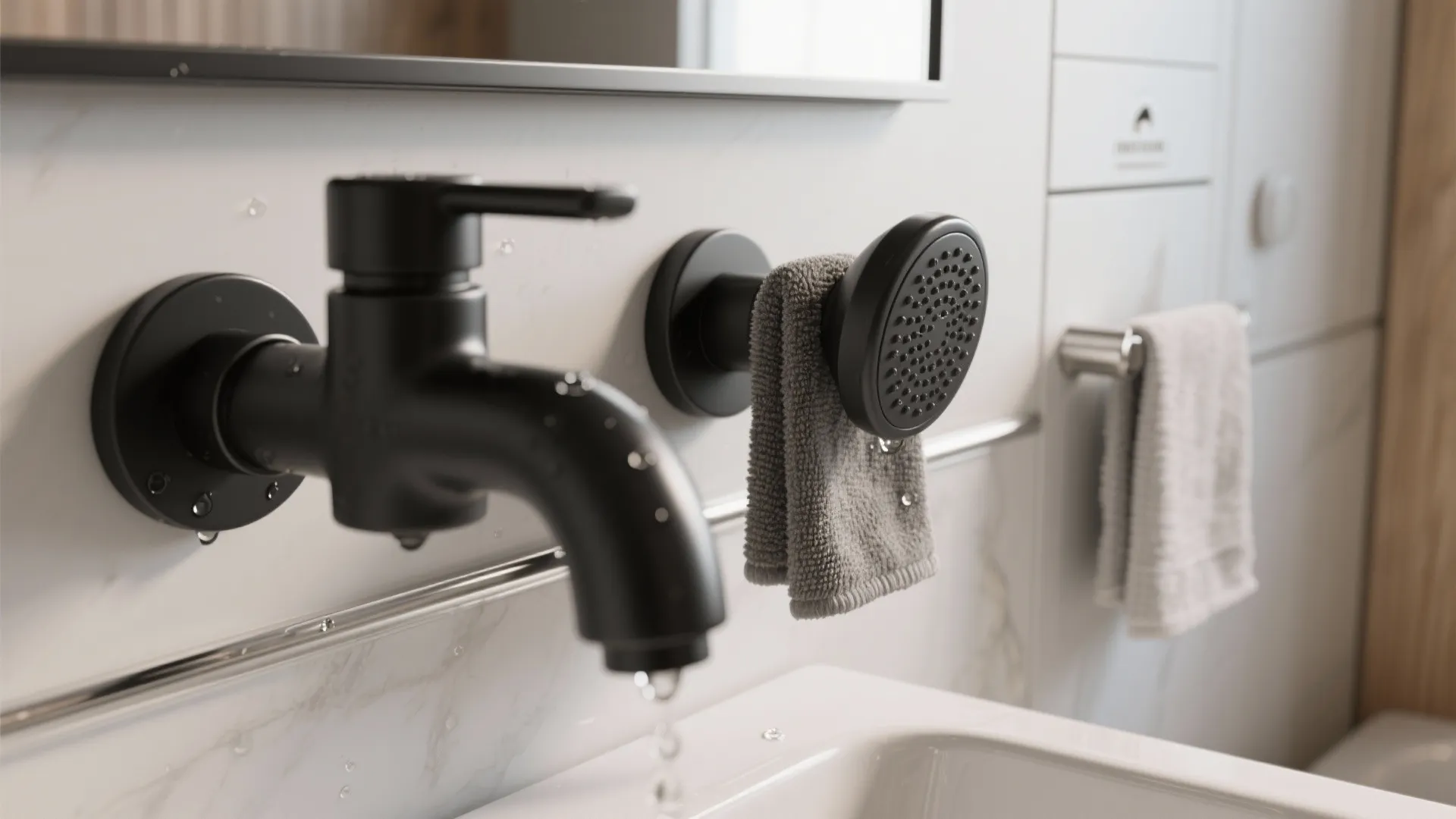 Black and Silver Bathroom Decor: 5 Chic Ideas: How I turn tiny bathrooms into bold black & silver statements with practical tips and real-world projects