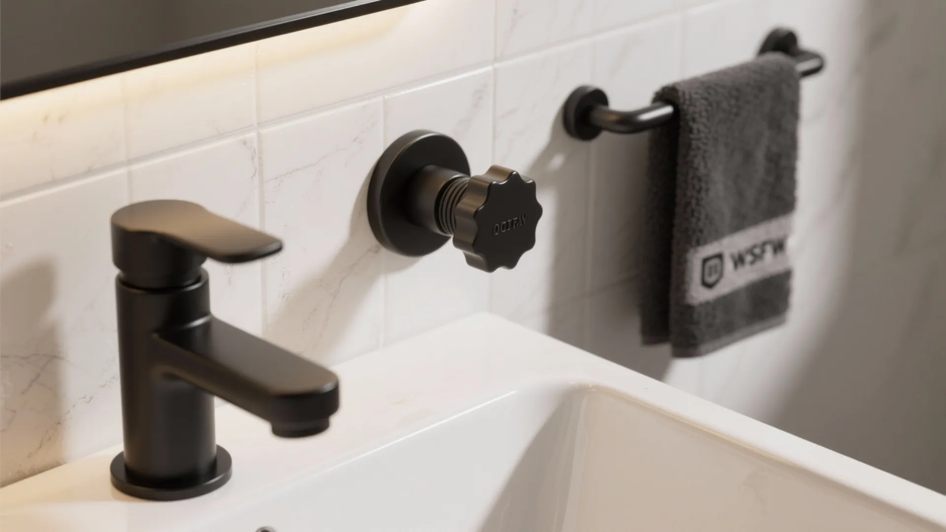 3. Choose Matte Black Fixtures