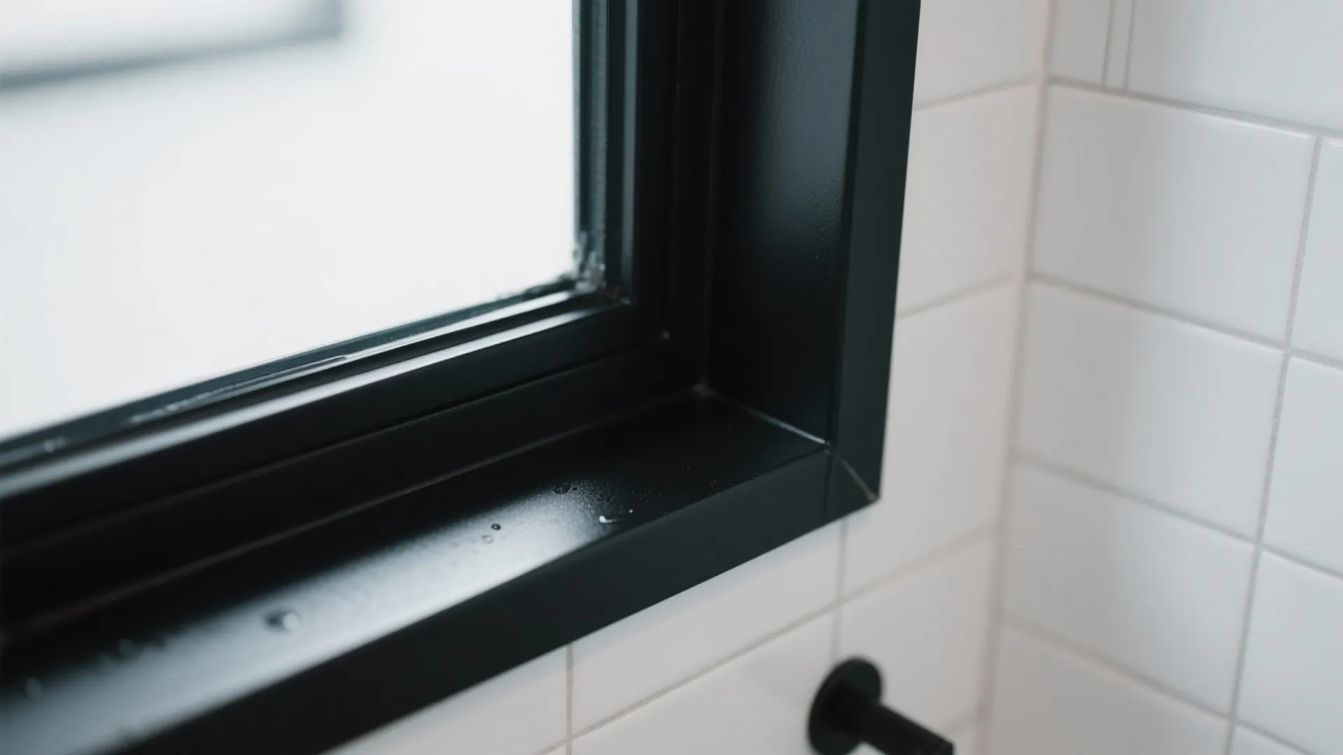 Matte Black Frames and Narrow Sightlines