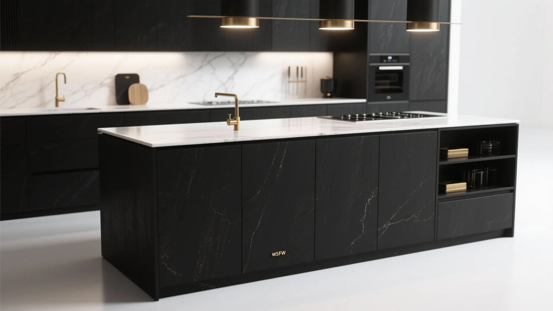 5. Matte Black for High-Contrast Chic