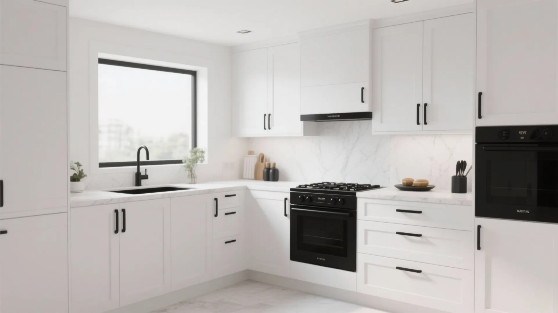 2. Matte Black for Bold Modernity