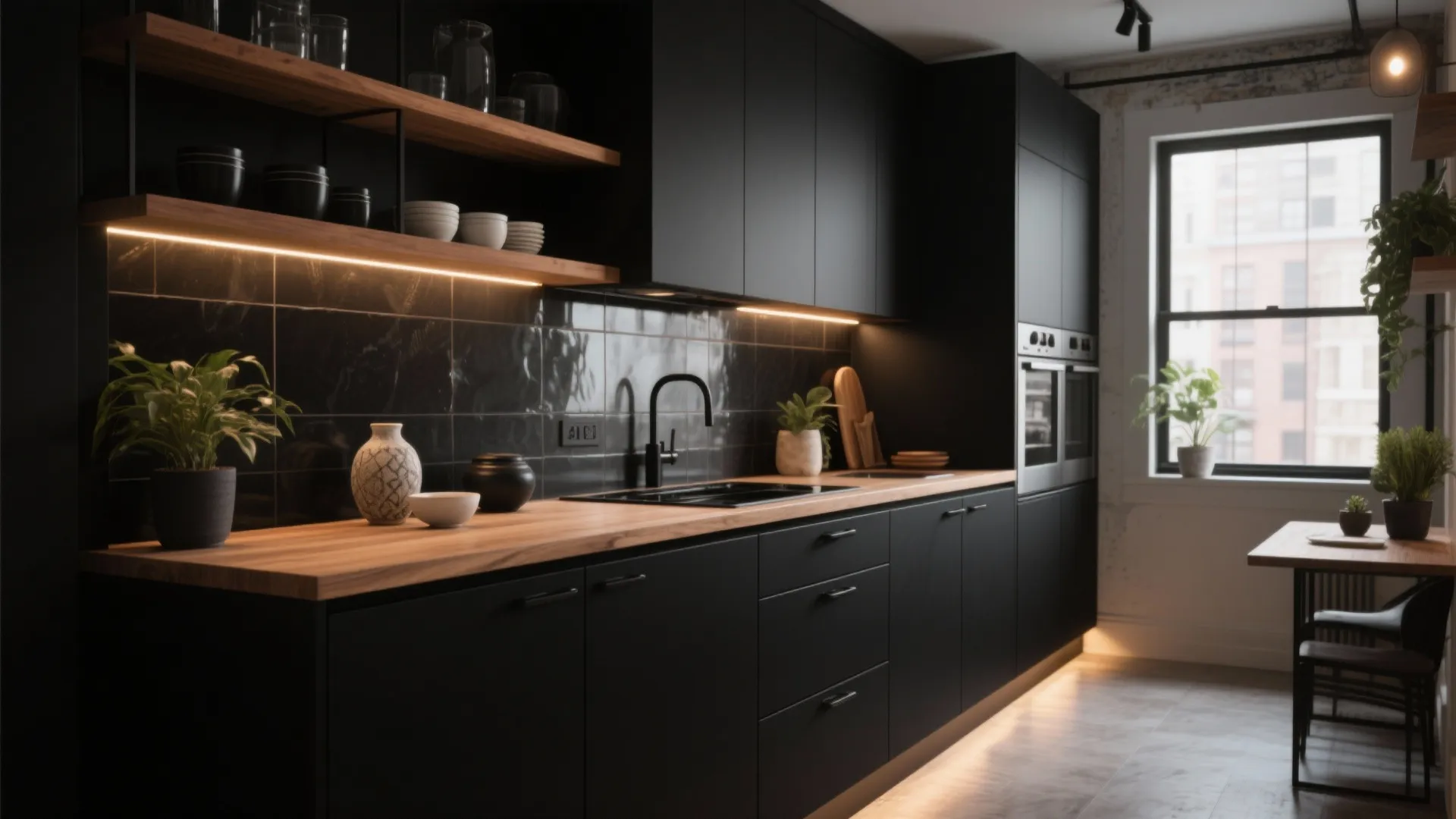 Matt Black Kitchen Cupboards: 5 Smart Small-Space Ideas: How I use matt black cupboards to make small kitchens feel luxe, cozy, and cleverly organized