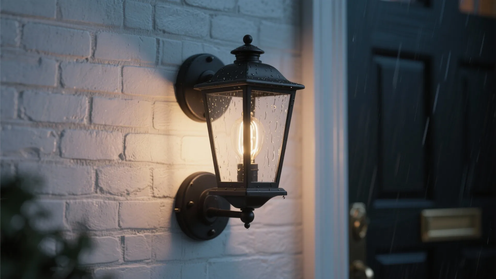 1. Classic Matte Black Lantern