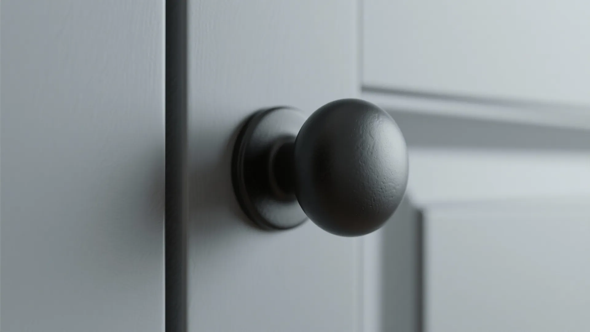 1. Matte black for modern minimalism