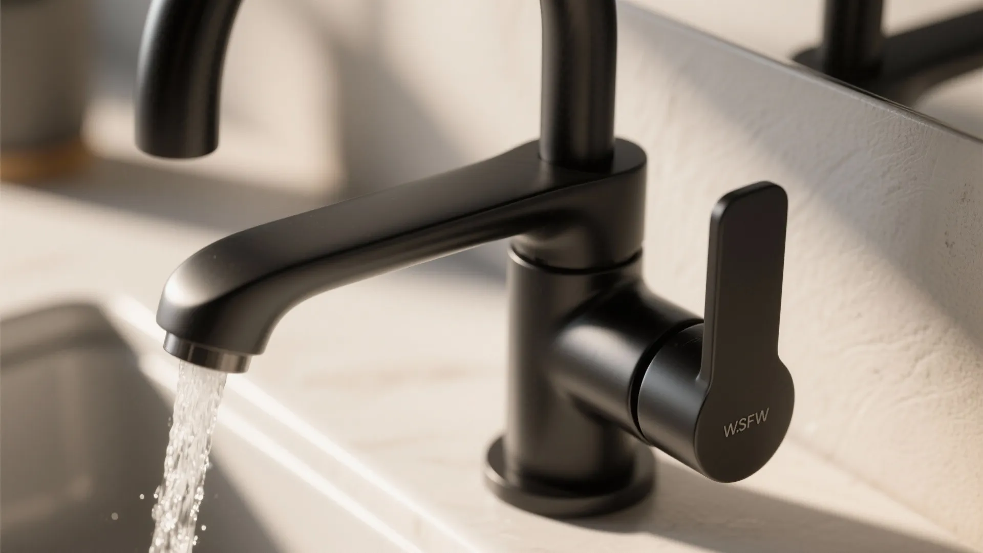 3. Matte black dual-handle with docking magnet