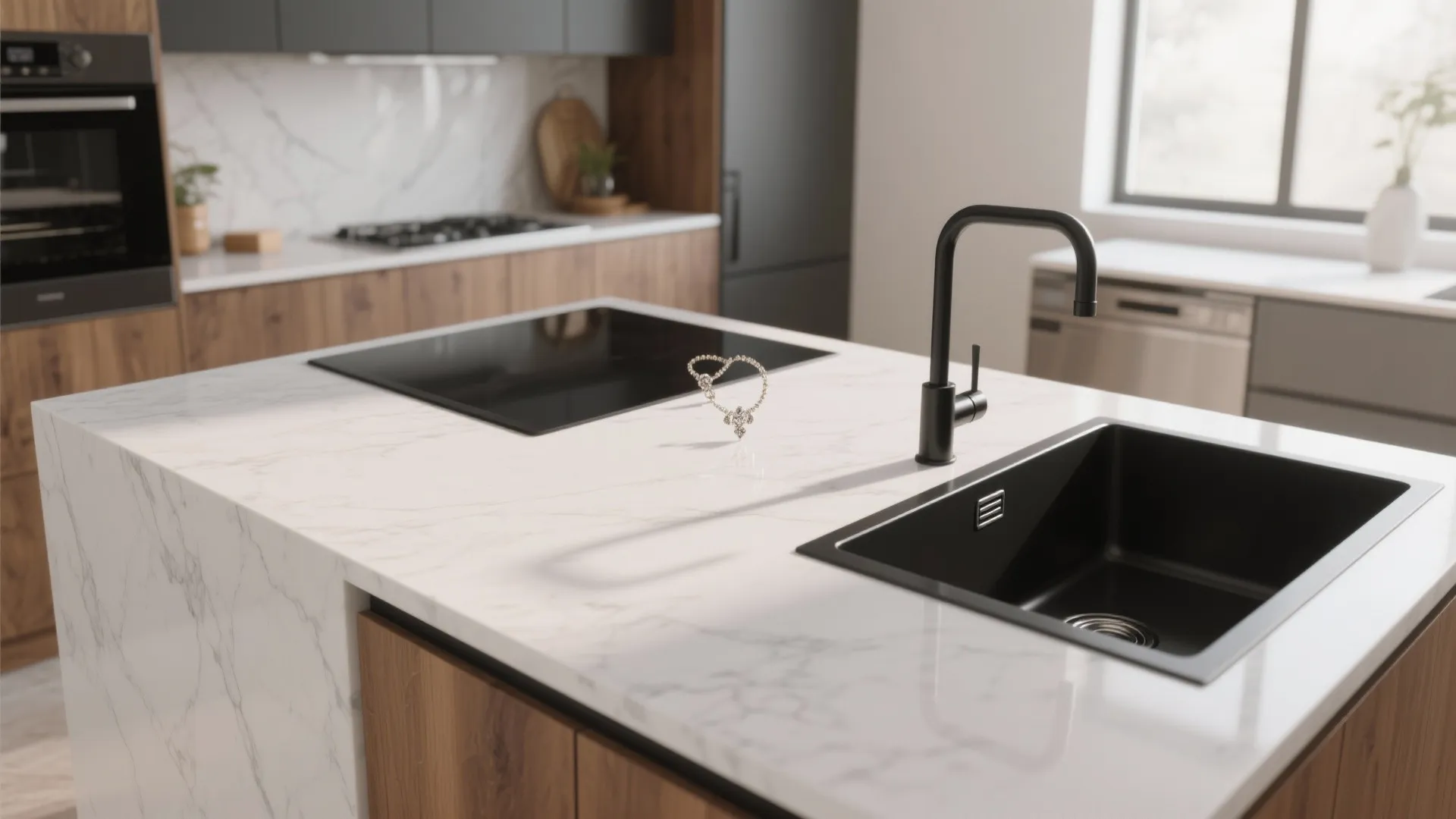 5 Black Kitchen Sink Ideas for Double Basins