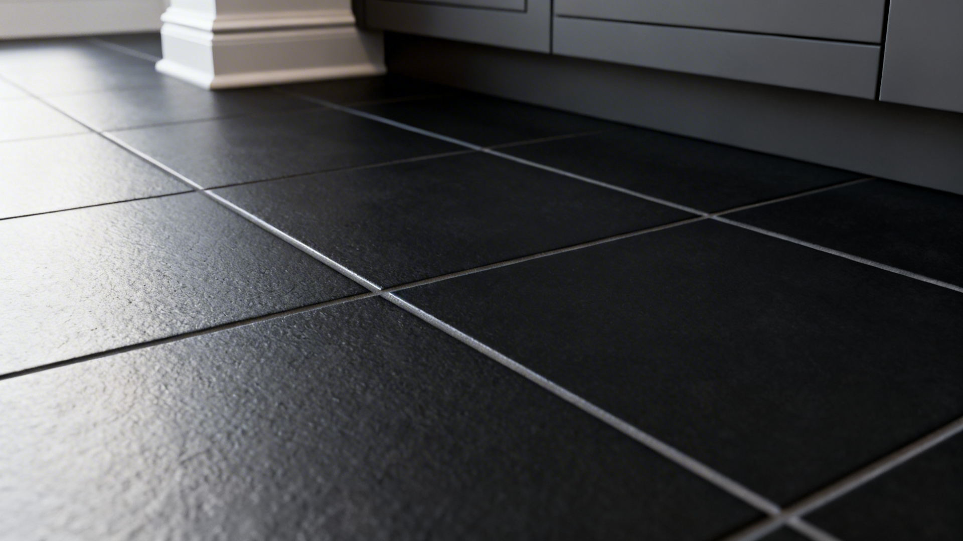 5 Ideas for a Kitchen with Black Floor Tiles