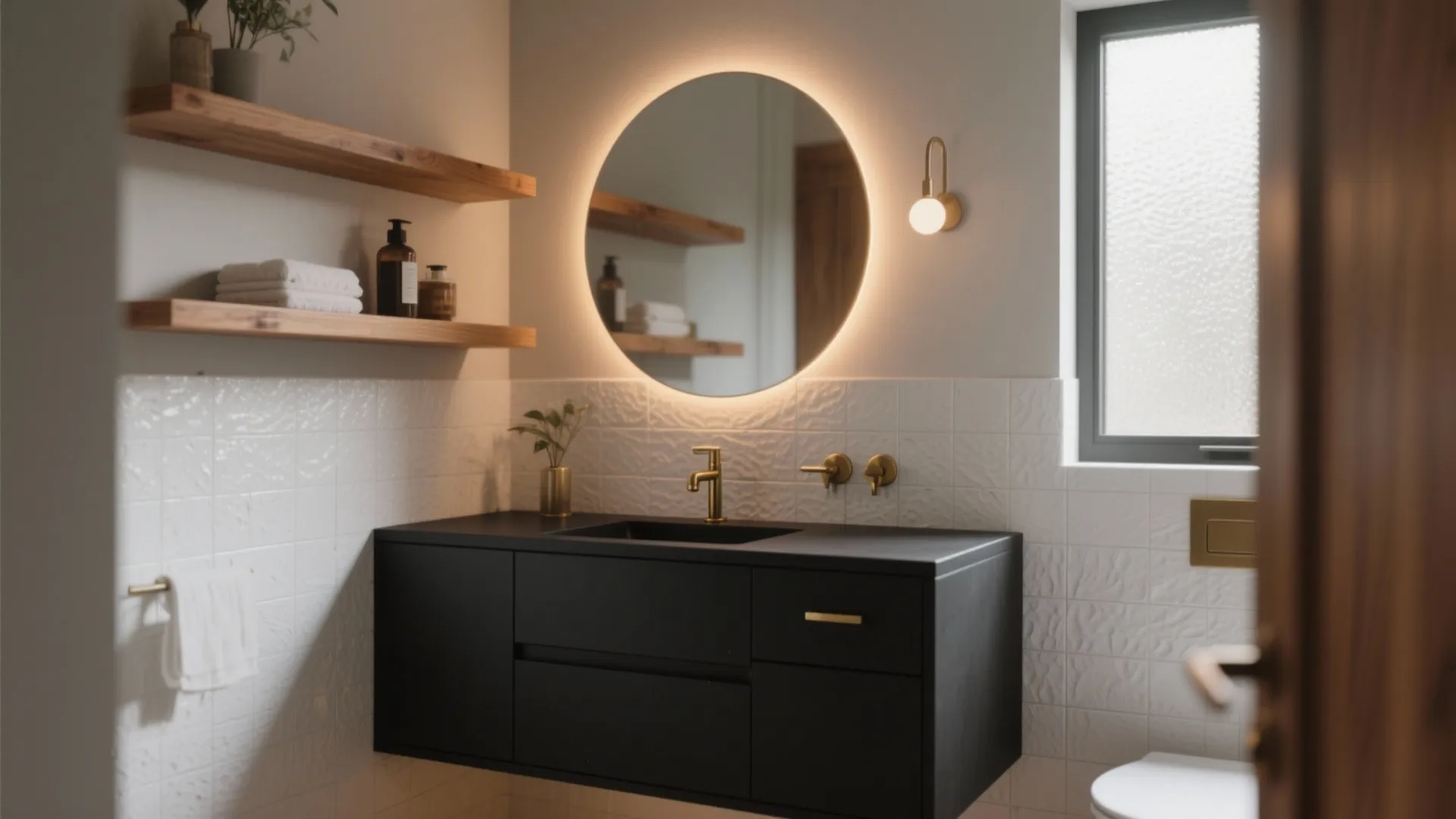 Modern Black Bathroom Vanity: 5 Inspo Ideas: Small changes, big impact — my top 5 modern black bathroom vanity ideas for tight spaces and bold looks