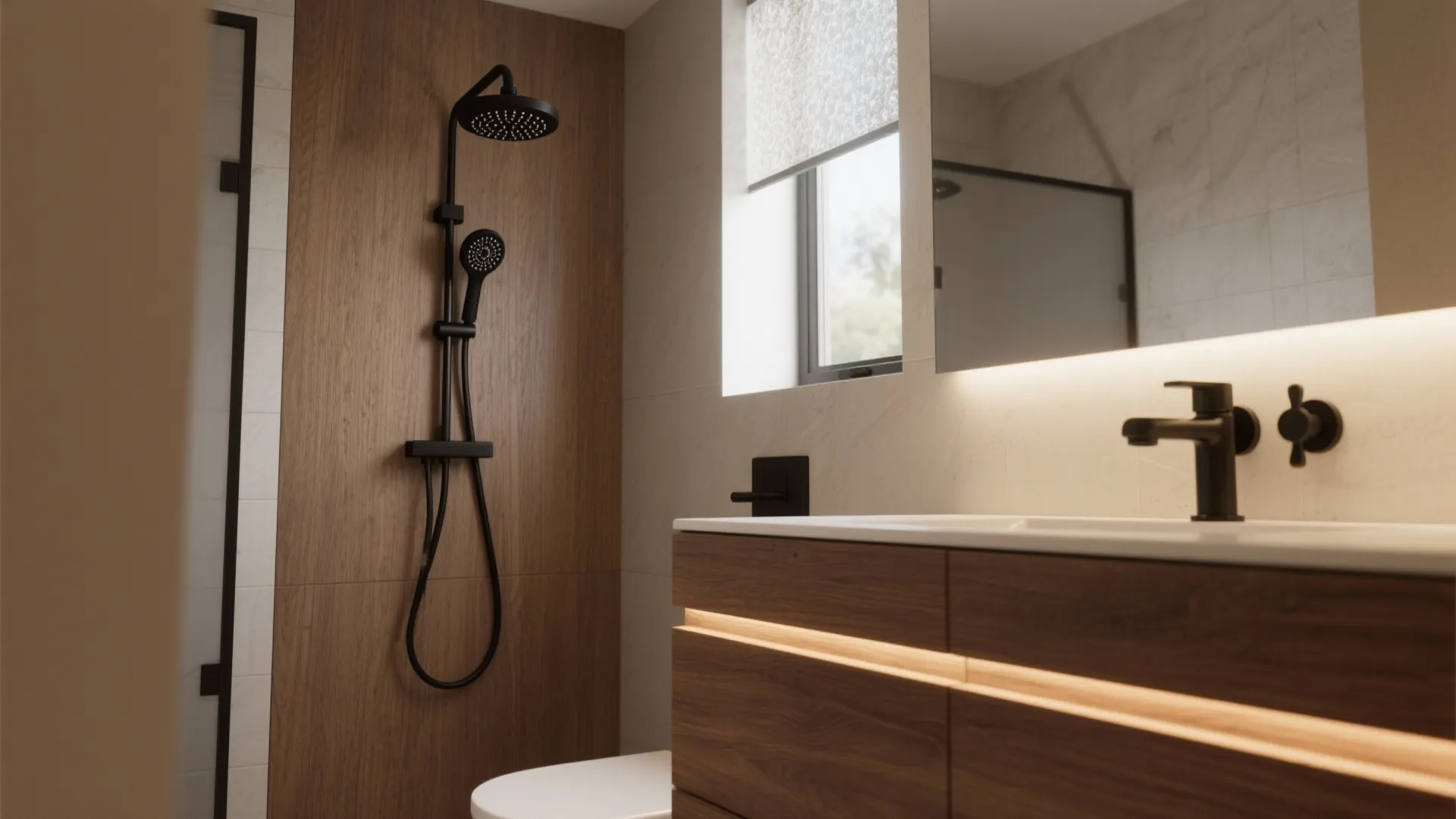 Brown and Black Bathroom Ideas: 5 Inspo: Warm browns meet moody black — five real-world bathroom ideas to make small spaces feel luxe and lived-in