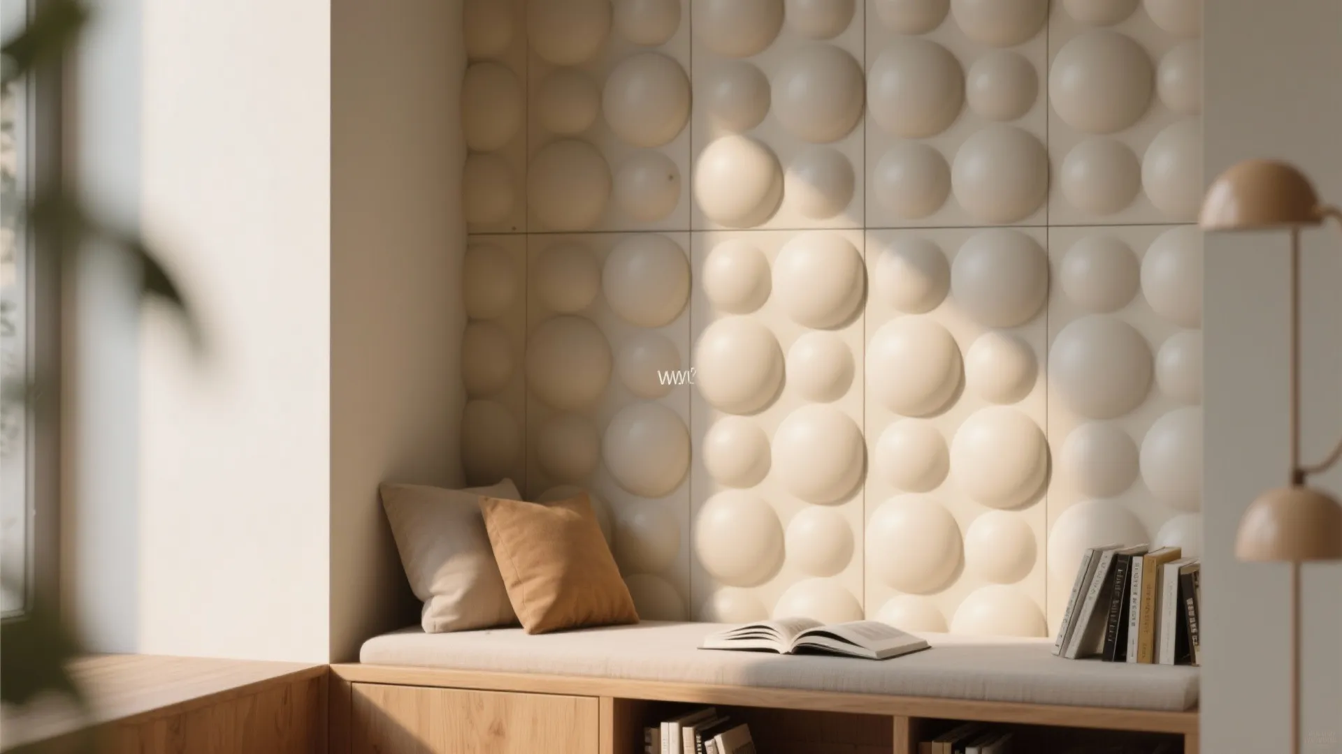 1. Subtle Matte Bubble Panels