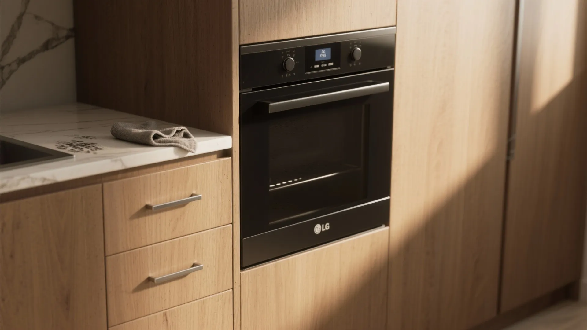 1. Embrace Contrast with Matte Cabinetry