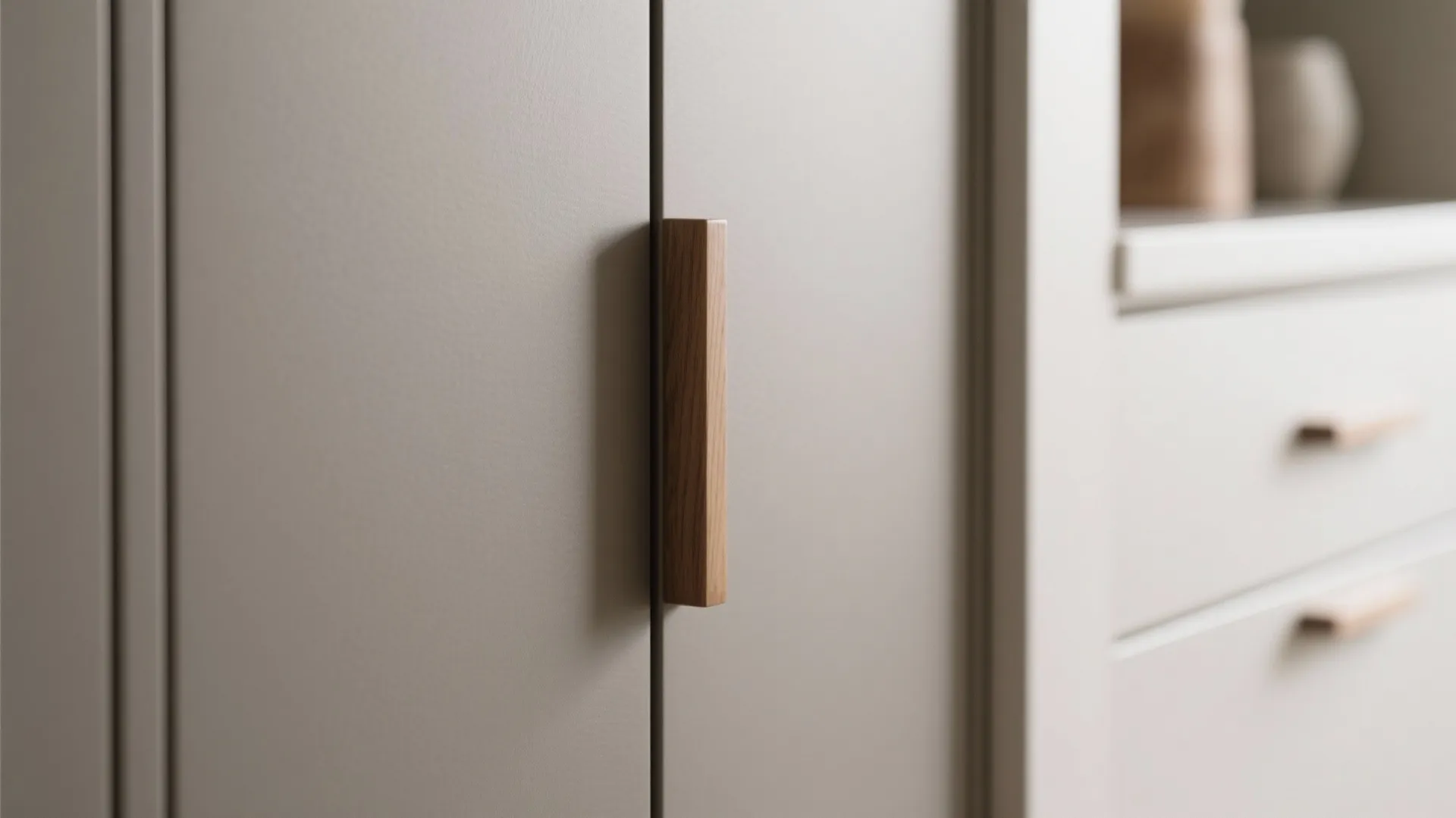 Minimalist kitchen storage for open-plan calm