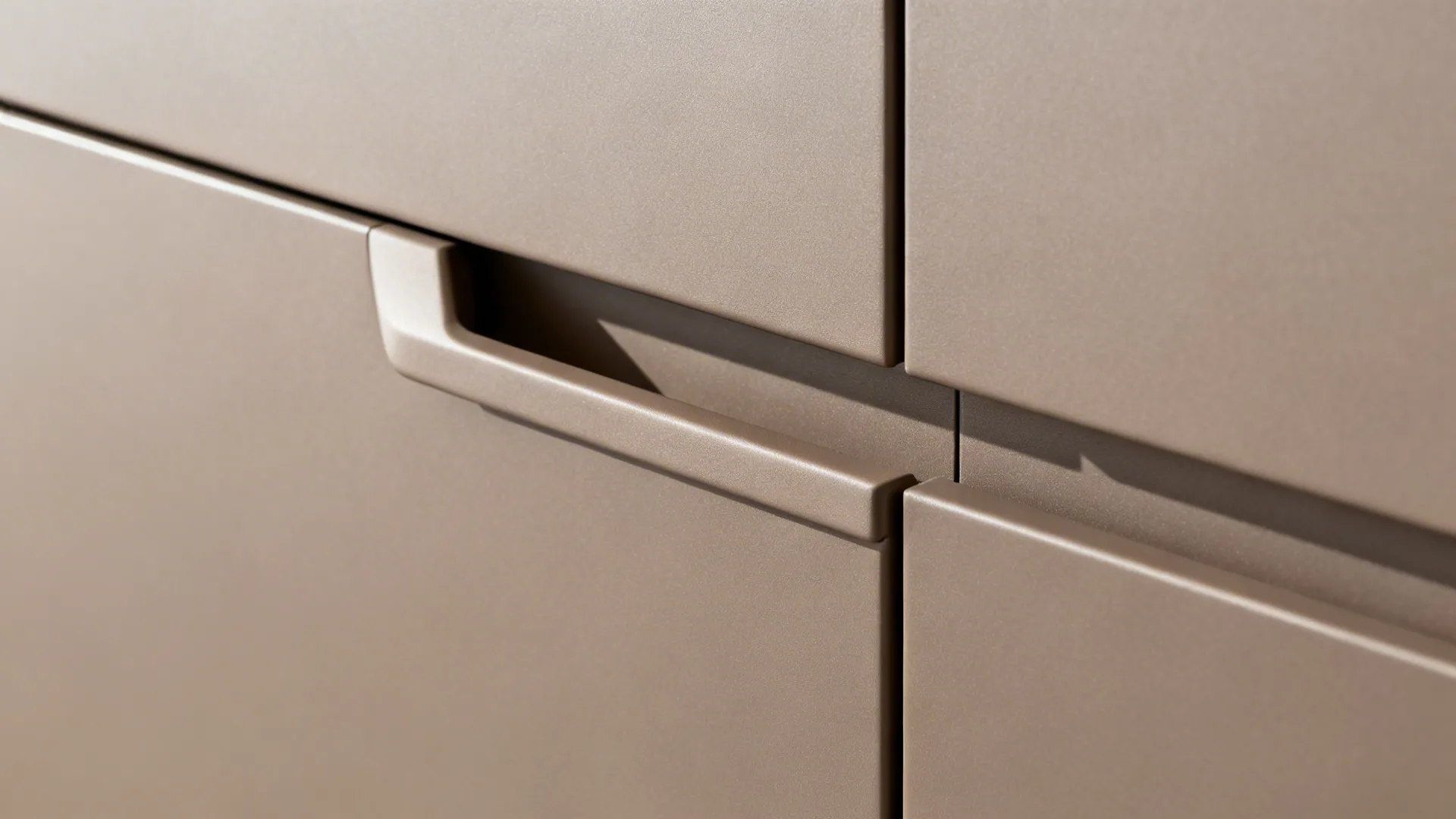 Minimalist storage lines for visual calm