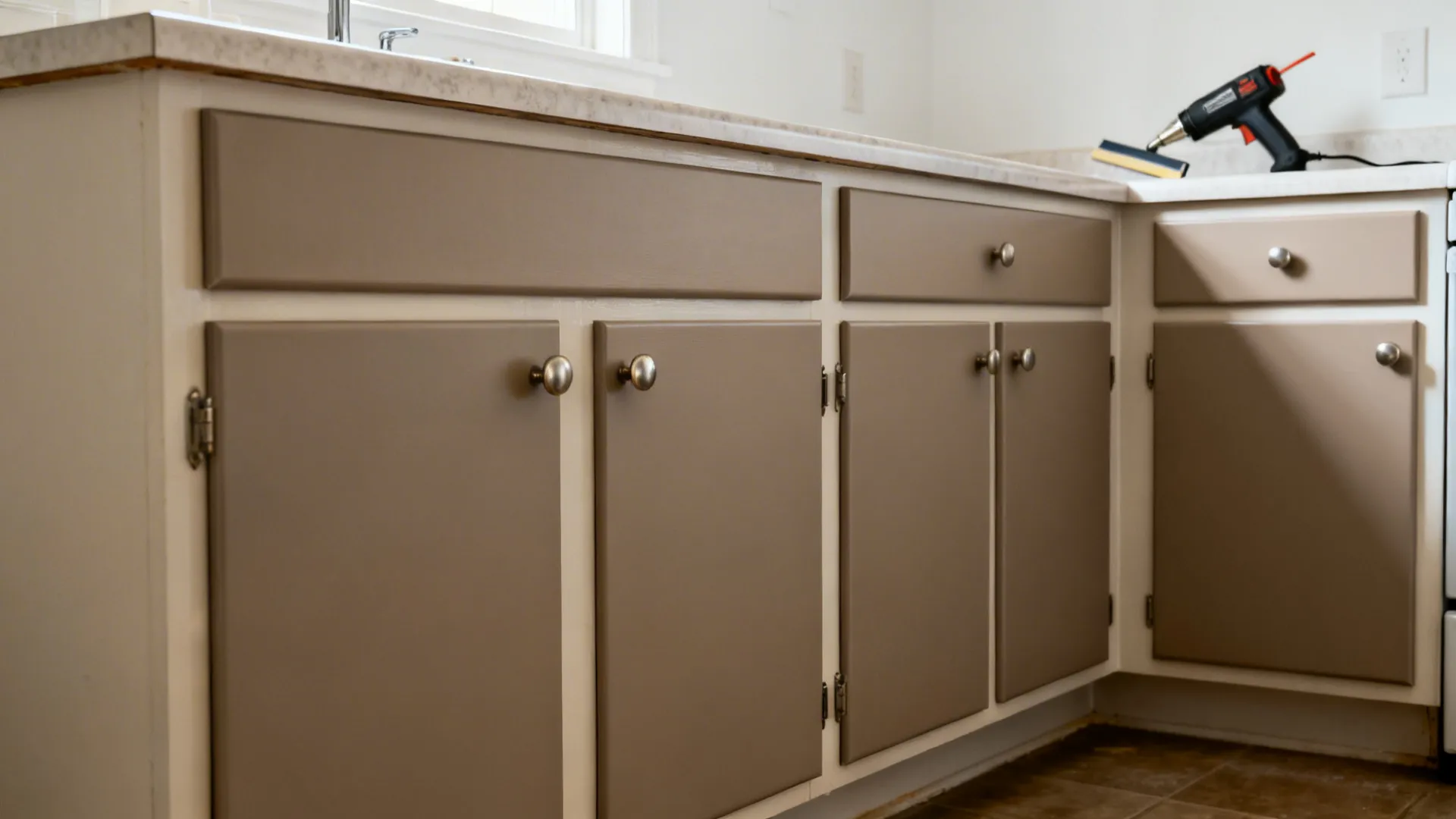 Minimalist Vinyl for Cabinets