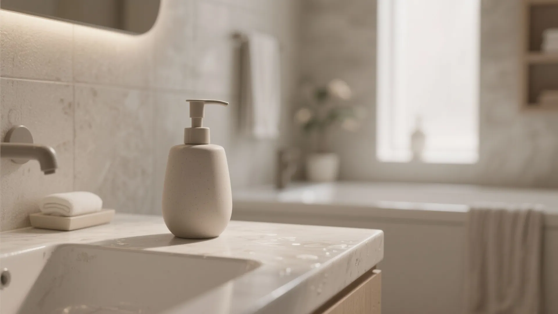 Tip 2: Matte Ceramic Minimalism