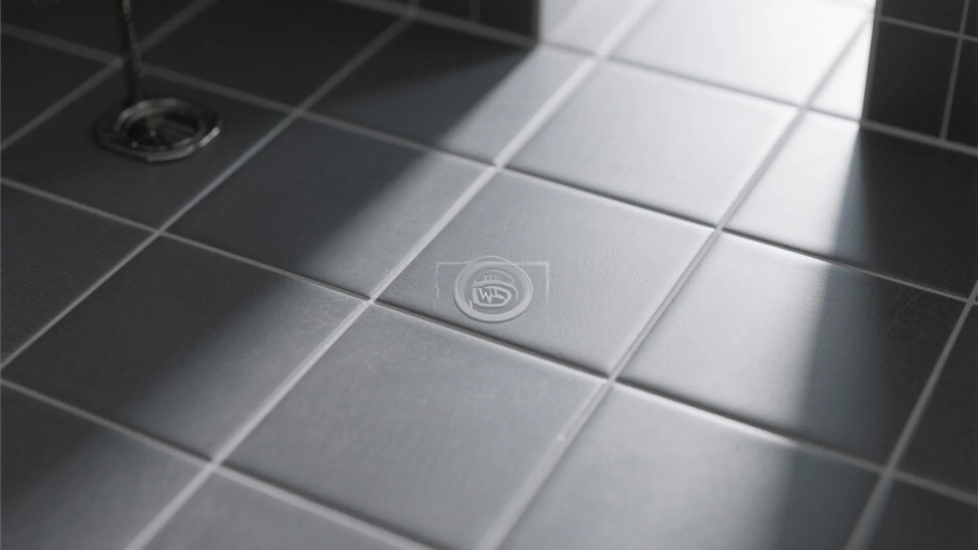 1. Matte Charcoal Tiles