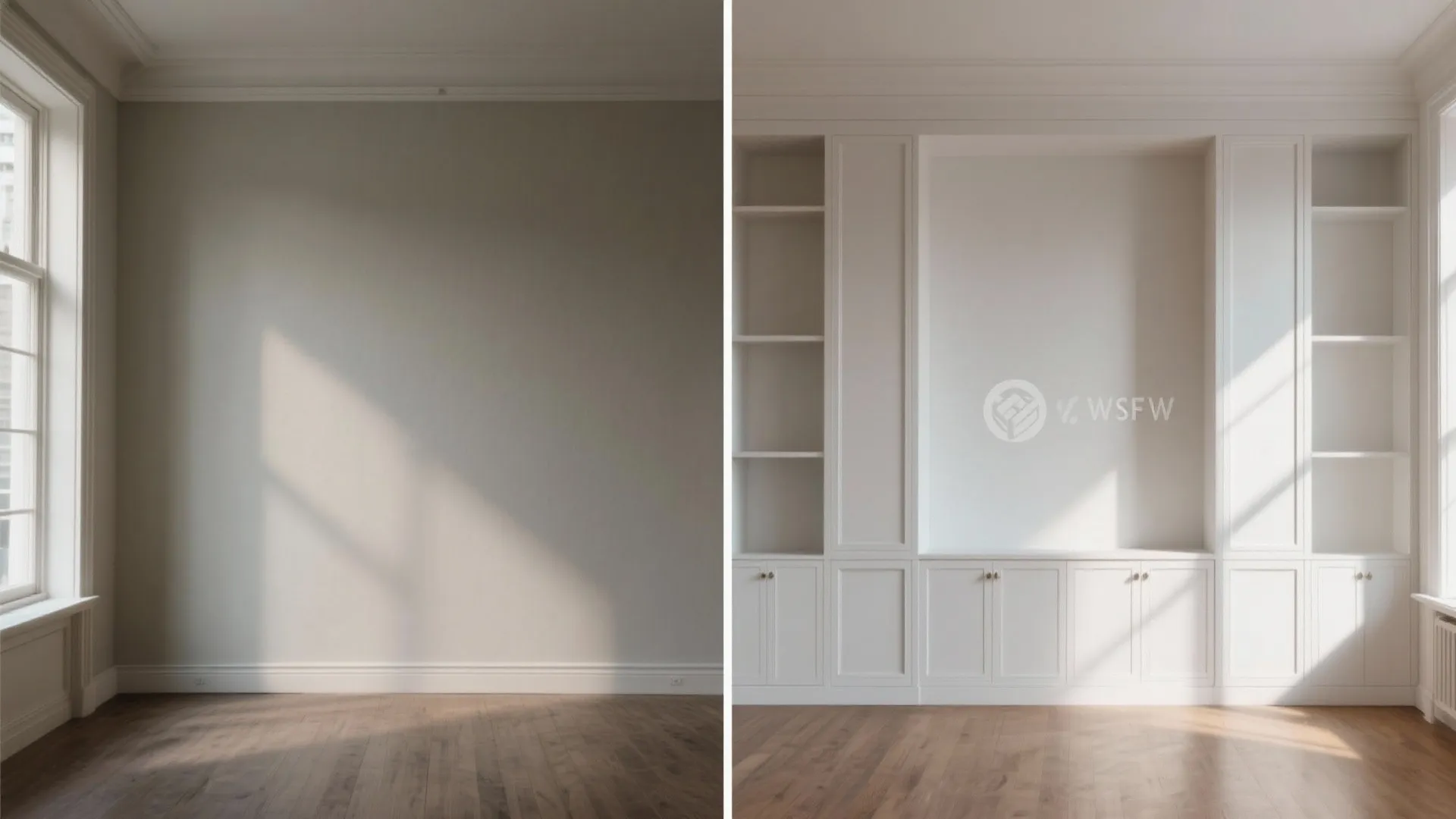 4. Create contrast with matte walls