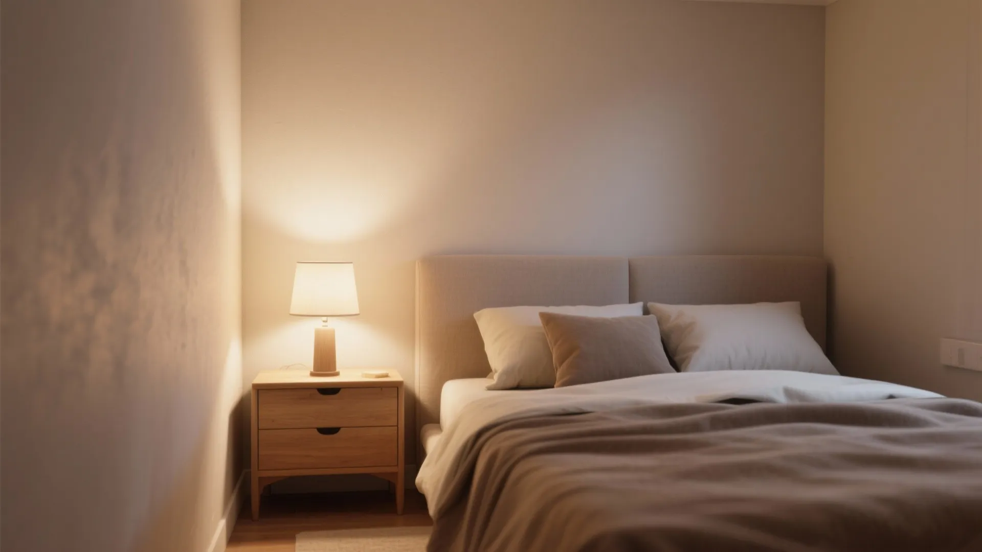 1. Matte for cozy, forgiving walls