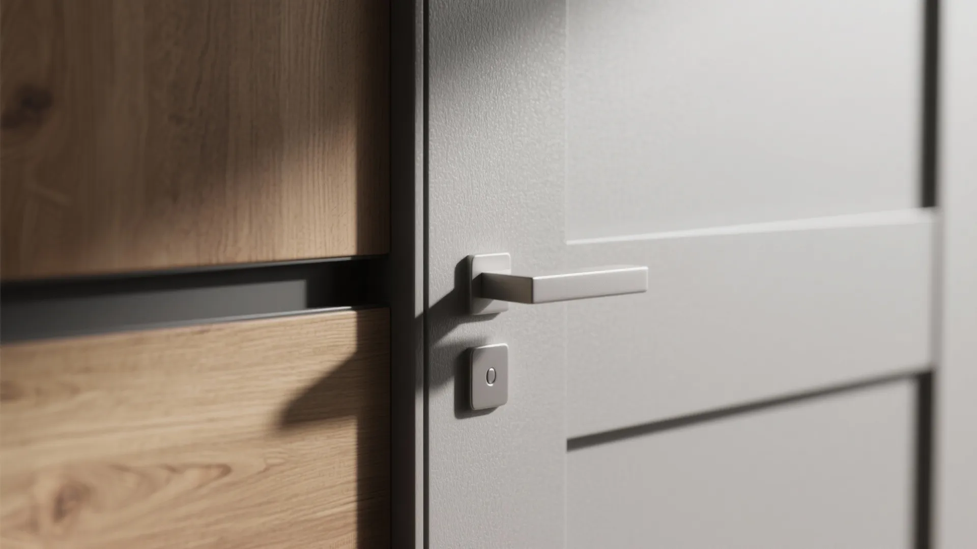 Neutral matte finishes and clean lines