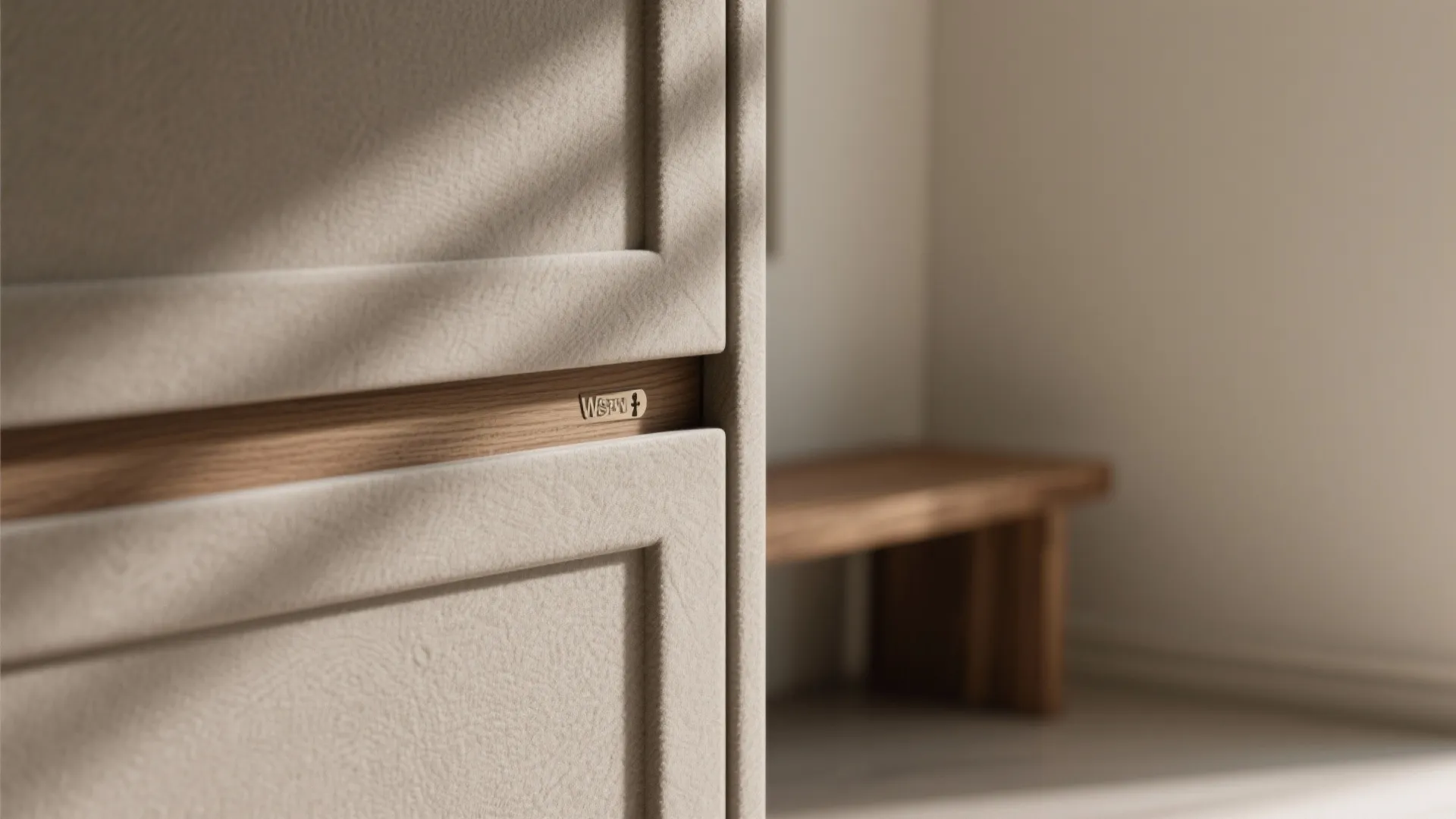 Minimalist Storage Wall That Disappears